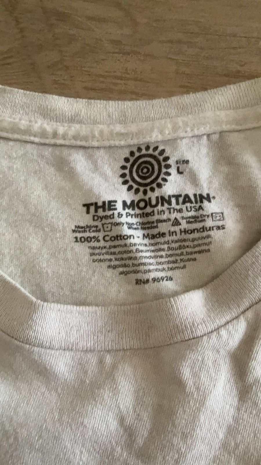 The Mountain The Mountain White Wolf tee Size US L / EU 52-54 / 3 - 2 Thumbnail