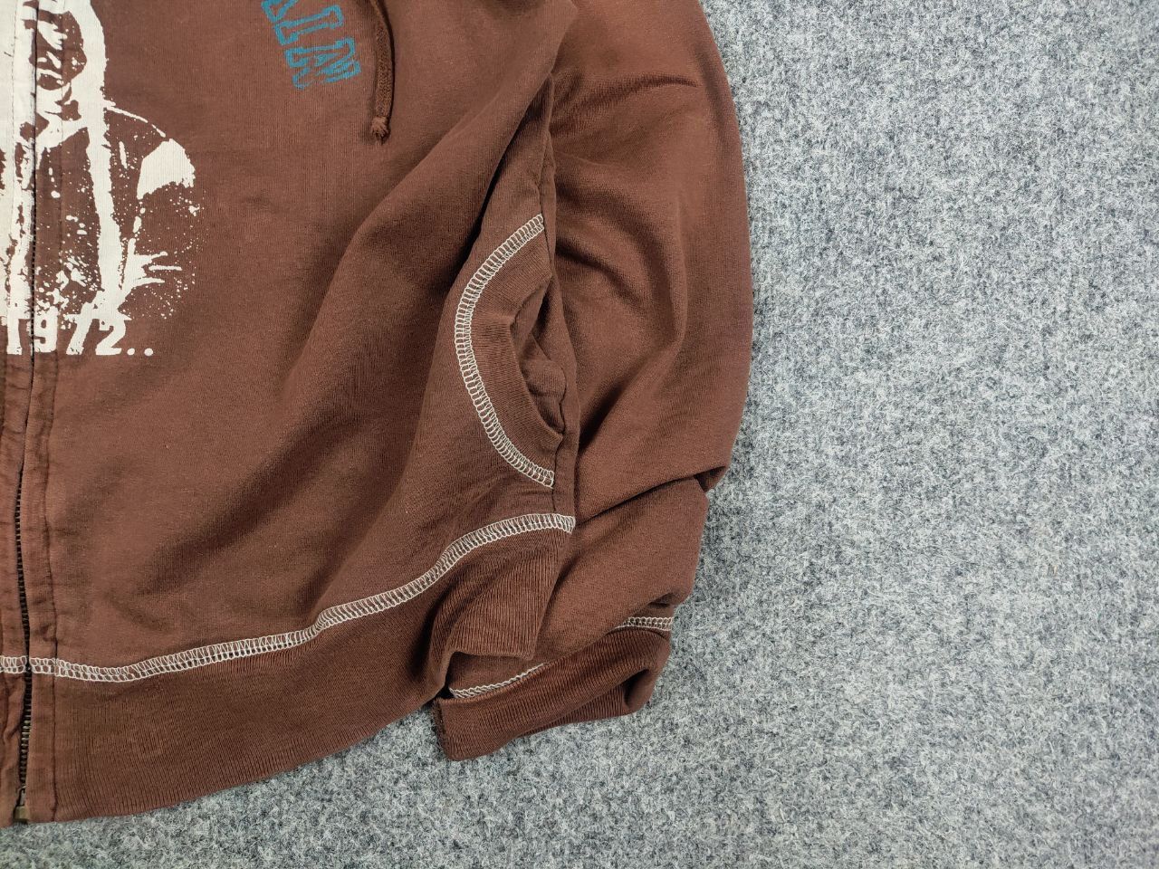Hysteric Glamour Vintage Japan Hysteric Glamour Style Y2K Croped Zip Hoodie Size M / US 6-8 / IT 42-44 - 5 Thumbnail