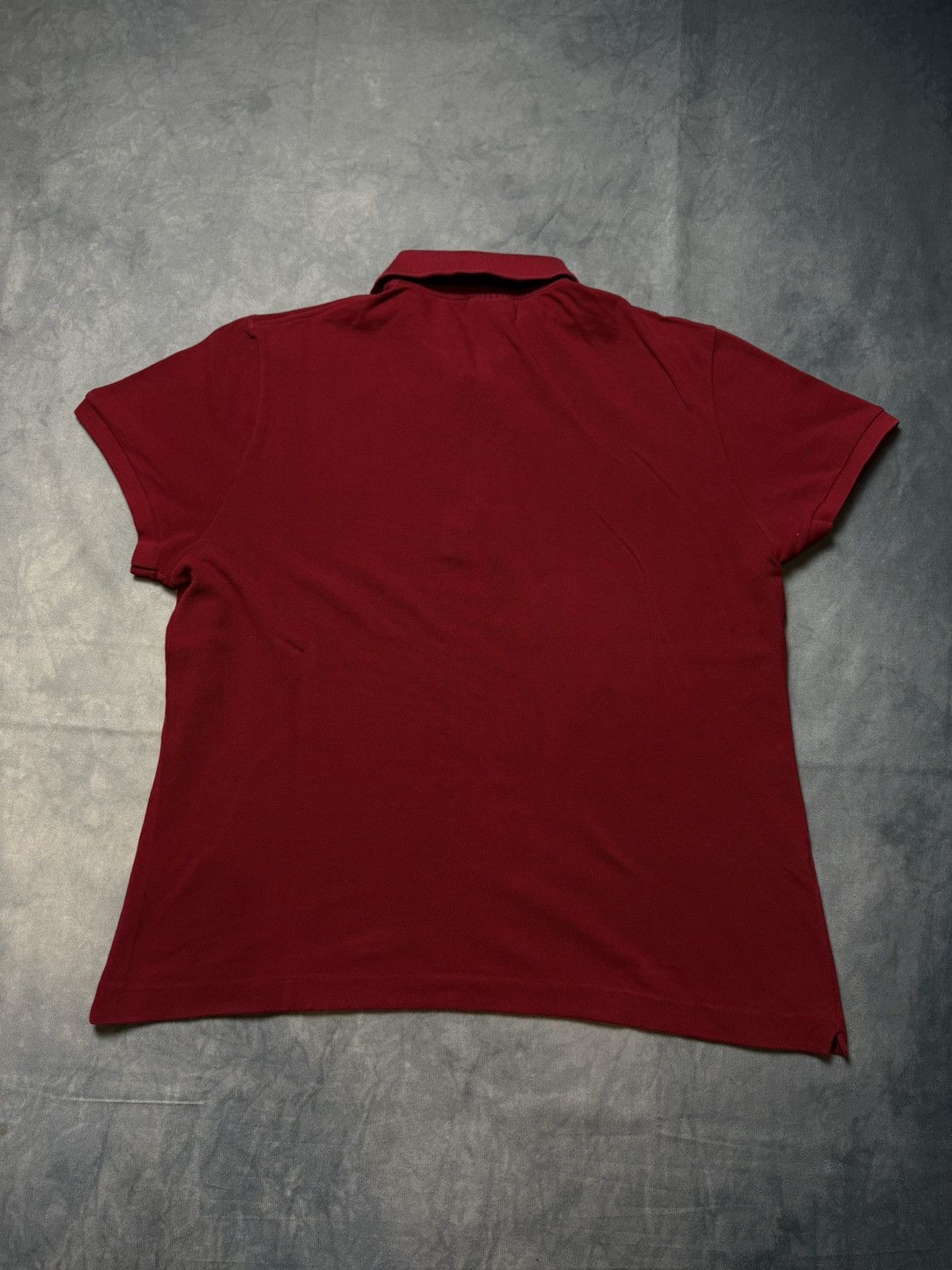 Lacoste × Vintage Lacoste Classic Piqué Polo Burgundy – Size 5 (F010) Size US L / EU 52-54 / 3 - 5 Thumbnail