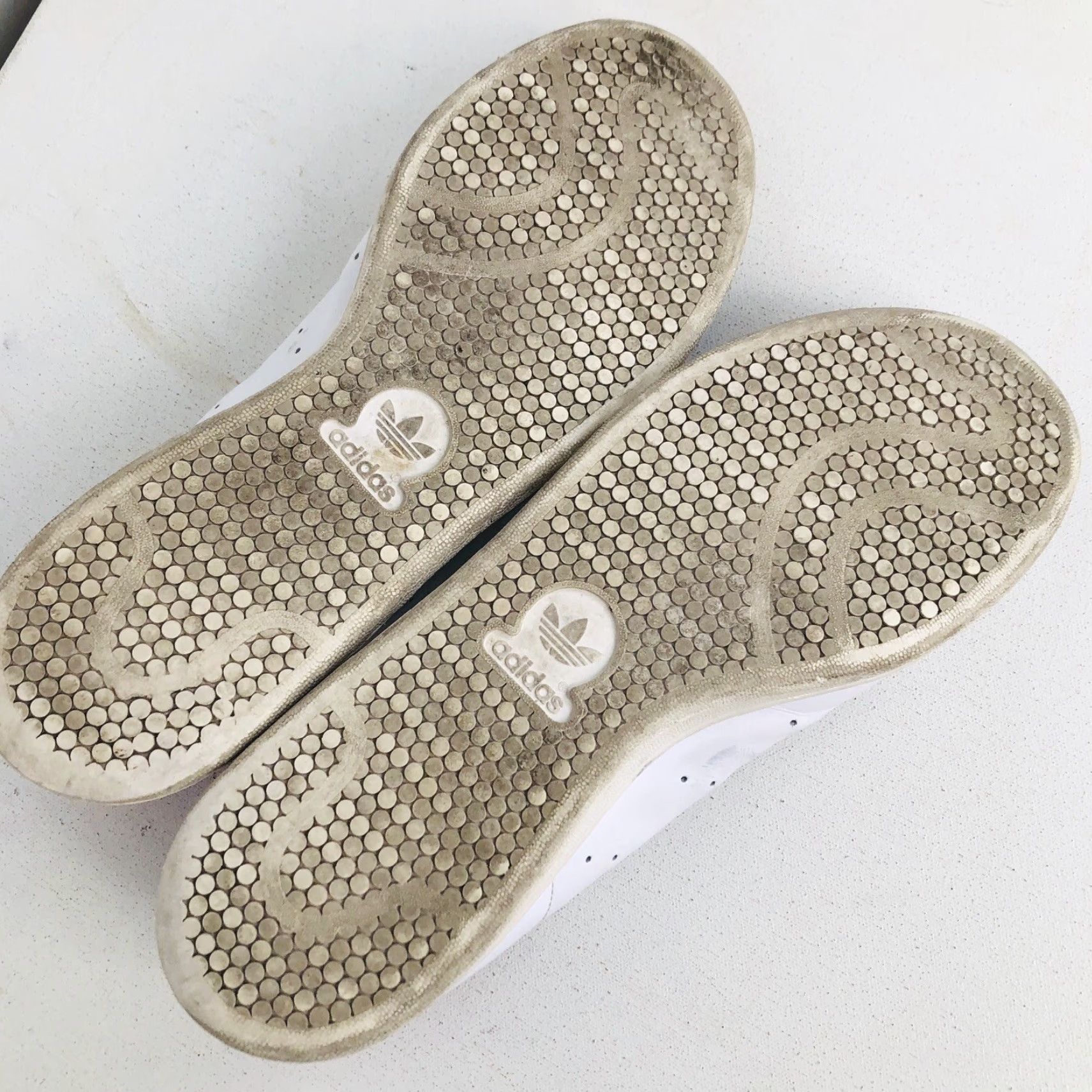 Adidas adidas Stan Smith / Mens Sz.11 Leather Sneakers Adult 11 White Leather Upper Sole 4 Size US 11 / EU 44 - 7 Thumbnail