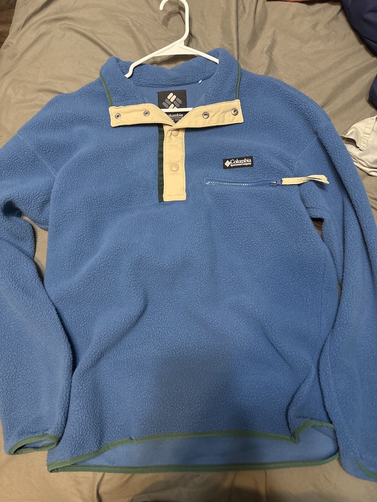 Columbia Blue Columbia quarter button Size US M / EU 48-50 / 2 - 1 Thumbnail