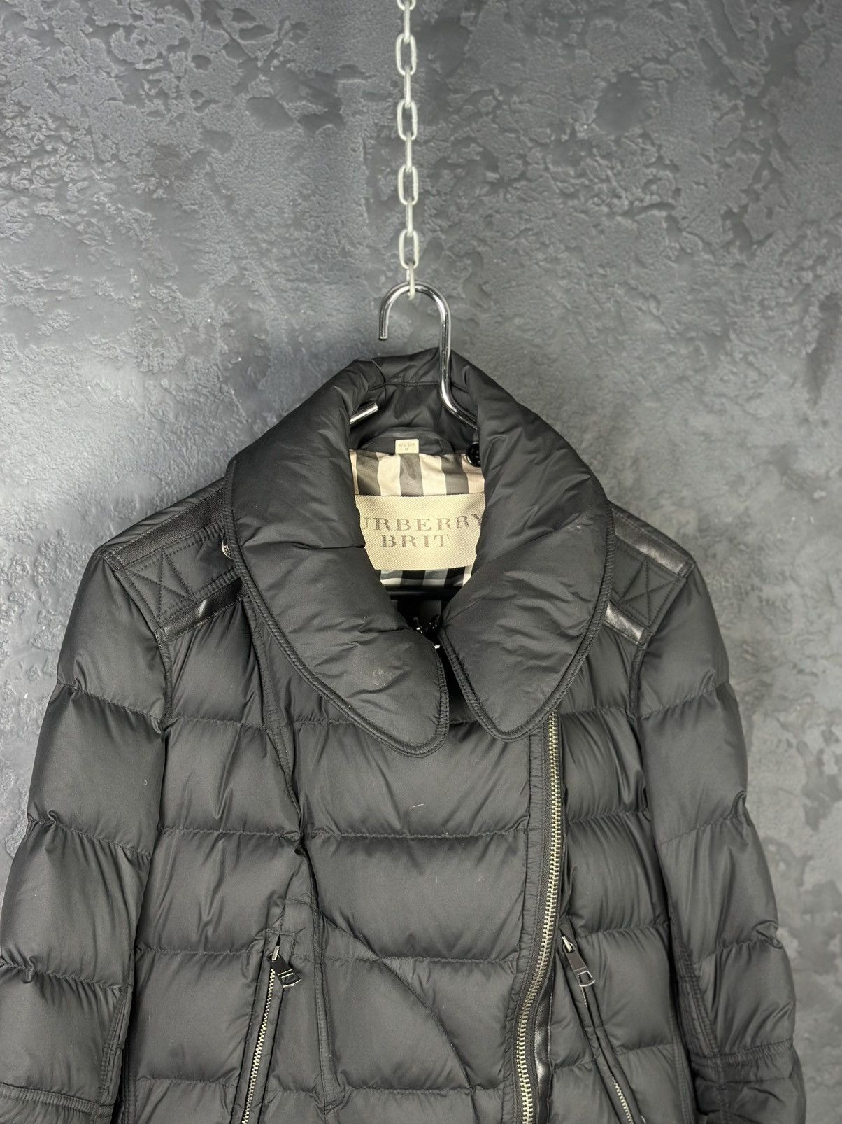 Burberry Women's BURBERRY BRIT Black Lightweight Down Jacket Size M Size M / US 6-8 / IT 42-44 - 5 Thumbnail