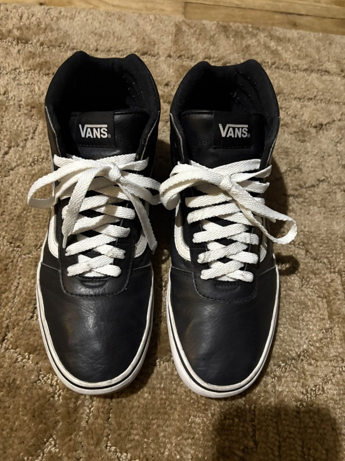 Vans × Vintage Vans Classic Leather Size US 9 / EU 42 - 2 Thumbnail