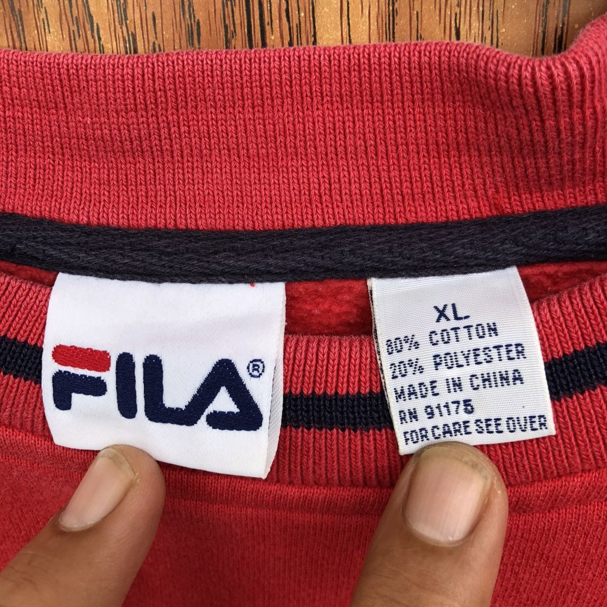 Fila Vintage Fila Sweatshirt Crewneck Size US XL / EU 56 / 4 - 7 Thumbnail