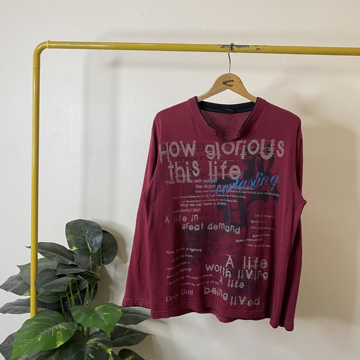 If Six Was Nine JapanBrand Seditionaries Poem Cyber Gothic Punk Grunge LGB Size US L / EU 52-54 / 3 - 1 Thumbnail