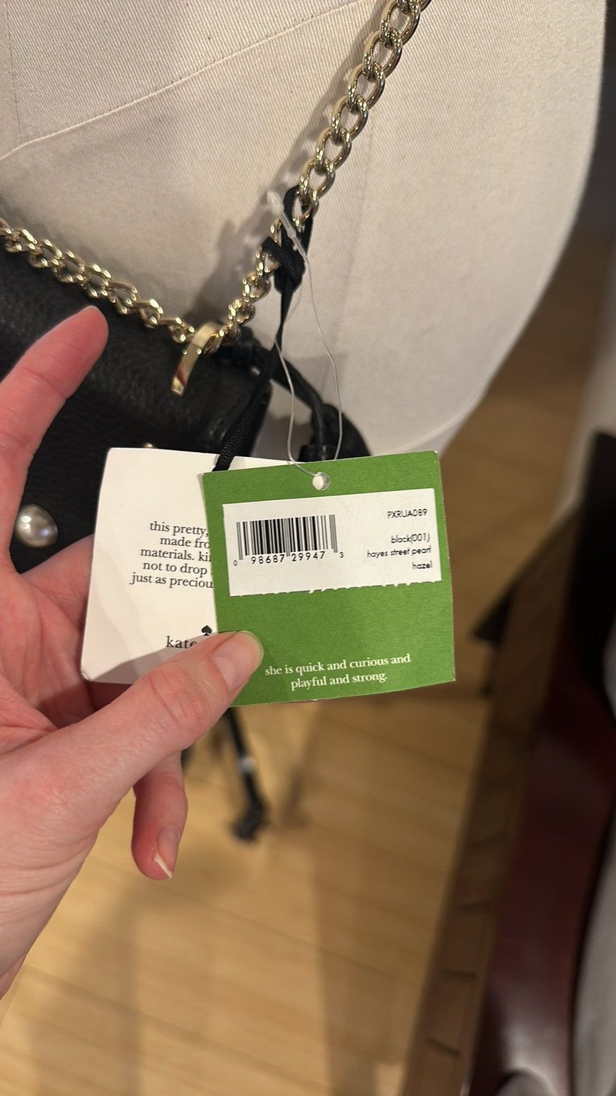 Kate Spade NWT Hayes Street Pearl Hazel Crossbody Purse Size ONE SIZE - 9 Thumbnail