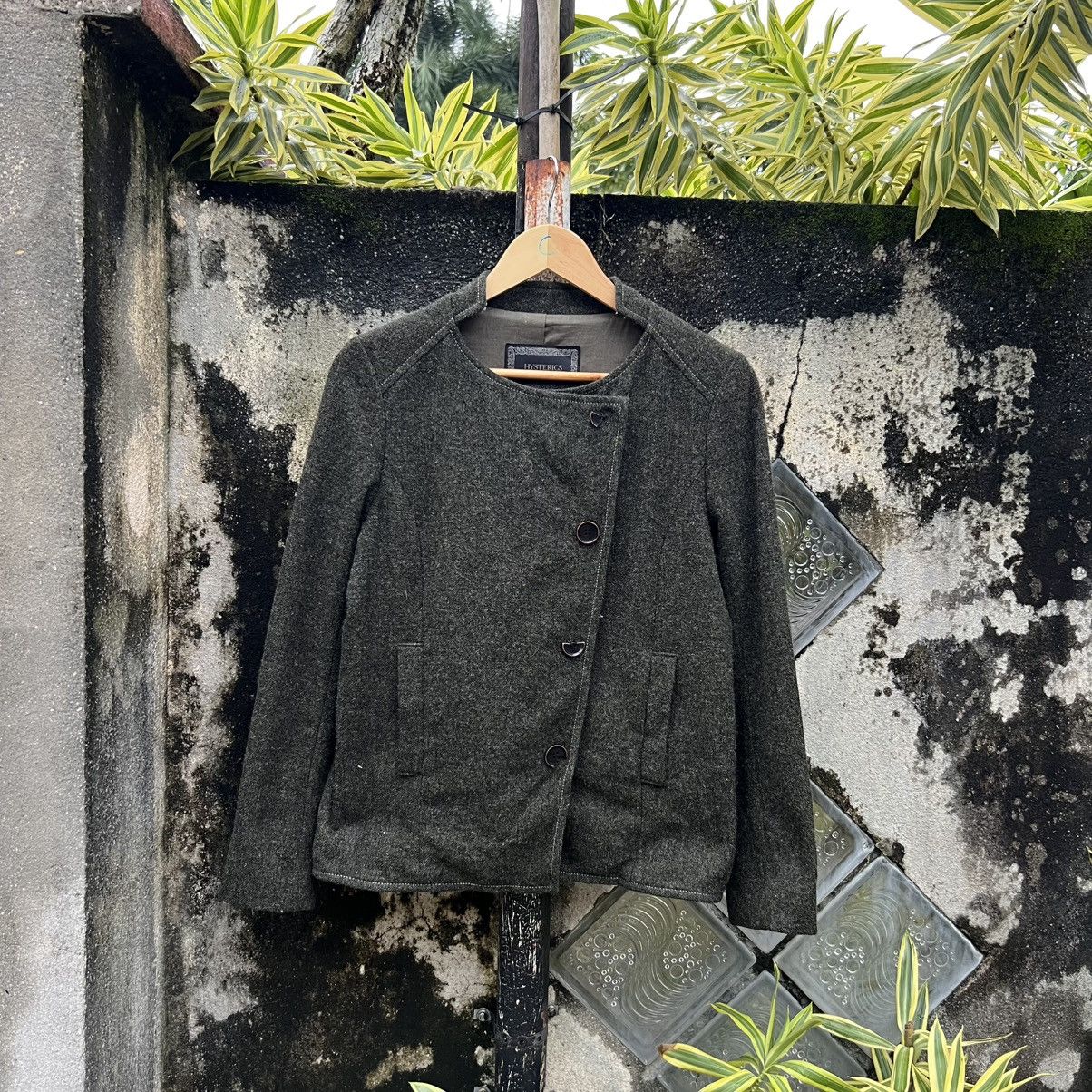 Hysteric Glamour “HYSTERIC GLAMOUR” BUTTON UP WOOL JACKET Size M / US 6-8 / IT 42-44 - 1 Thumbnail