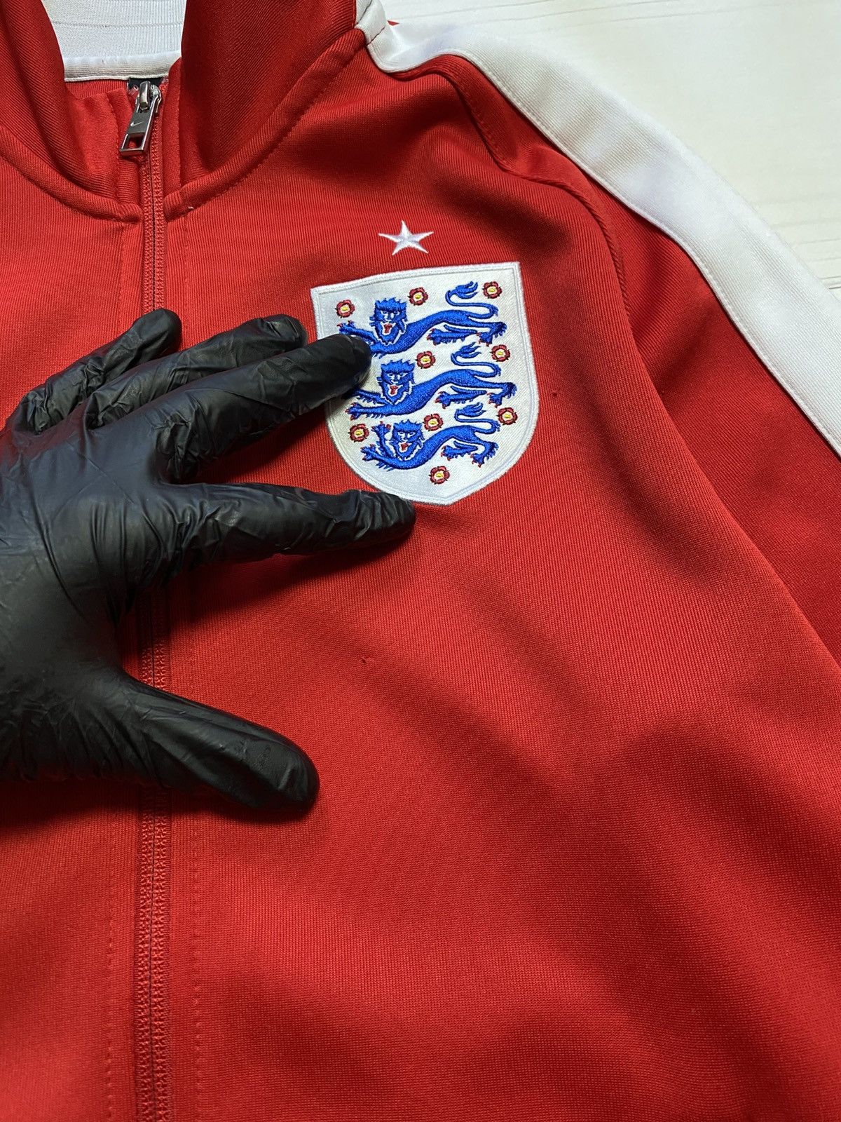 Nike Vintage Nike England 2014 track jacket 589856-600 Size US S / EU 44-46 / 1 - 9 Thumbnail