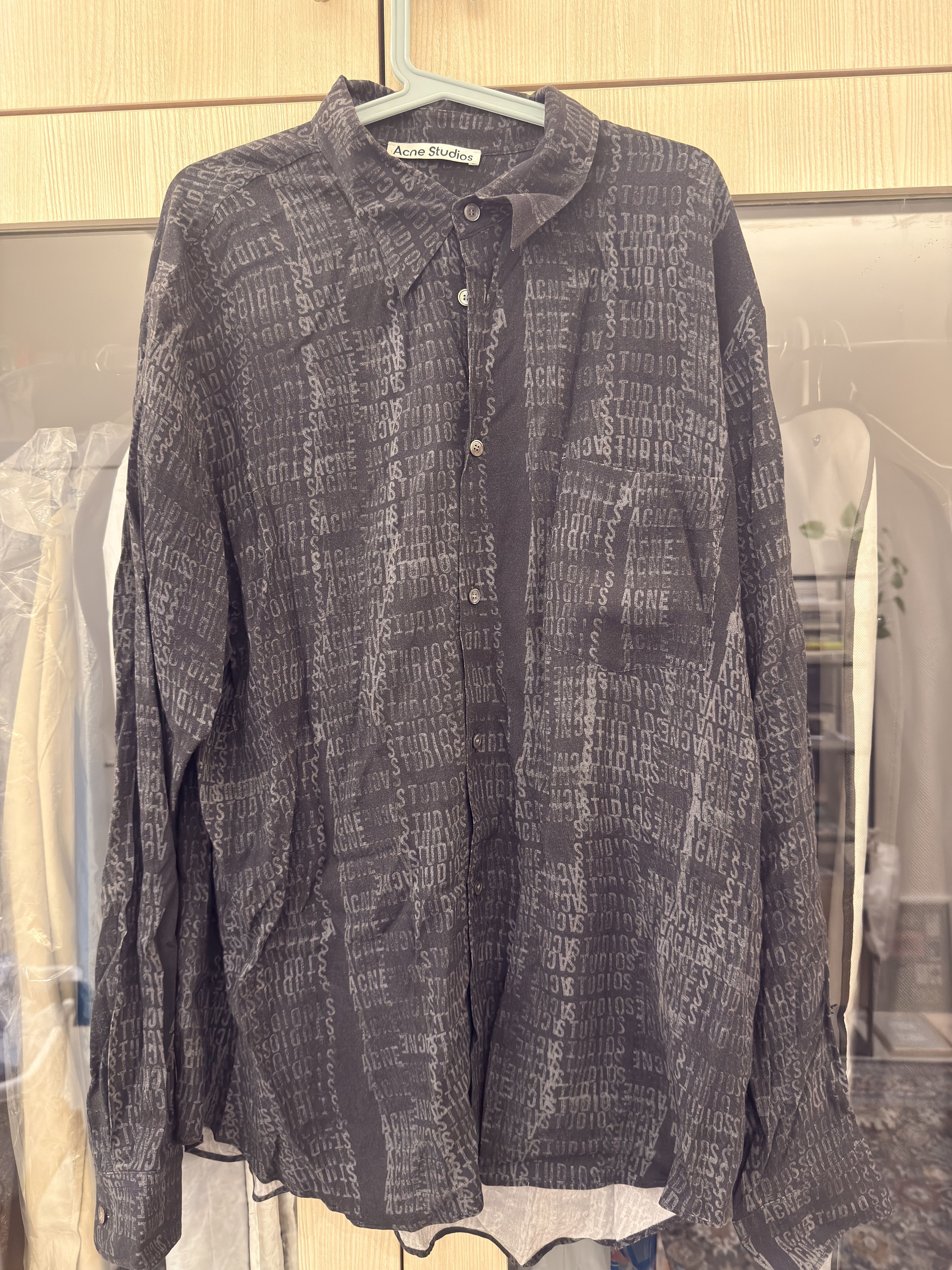 Acne Studios All over print shirt Size US M / EU 48-50 / 2 - 1 Thumbnail