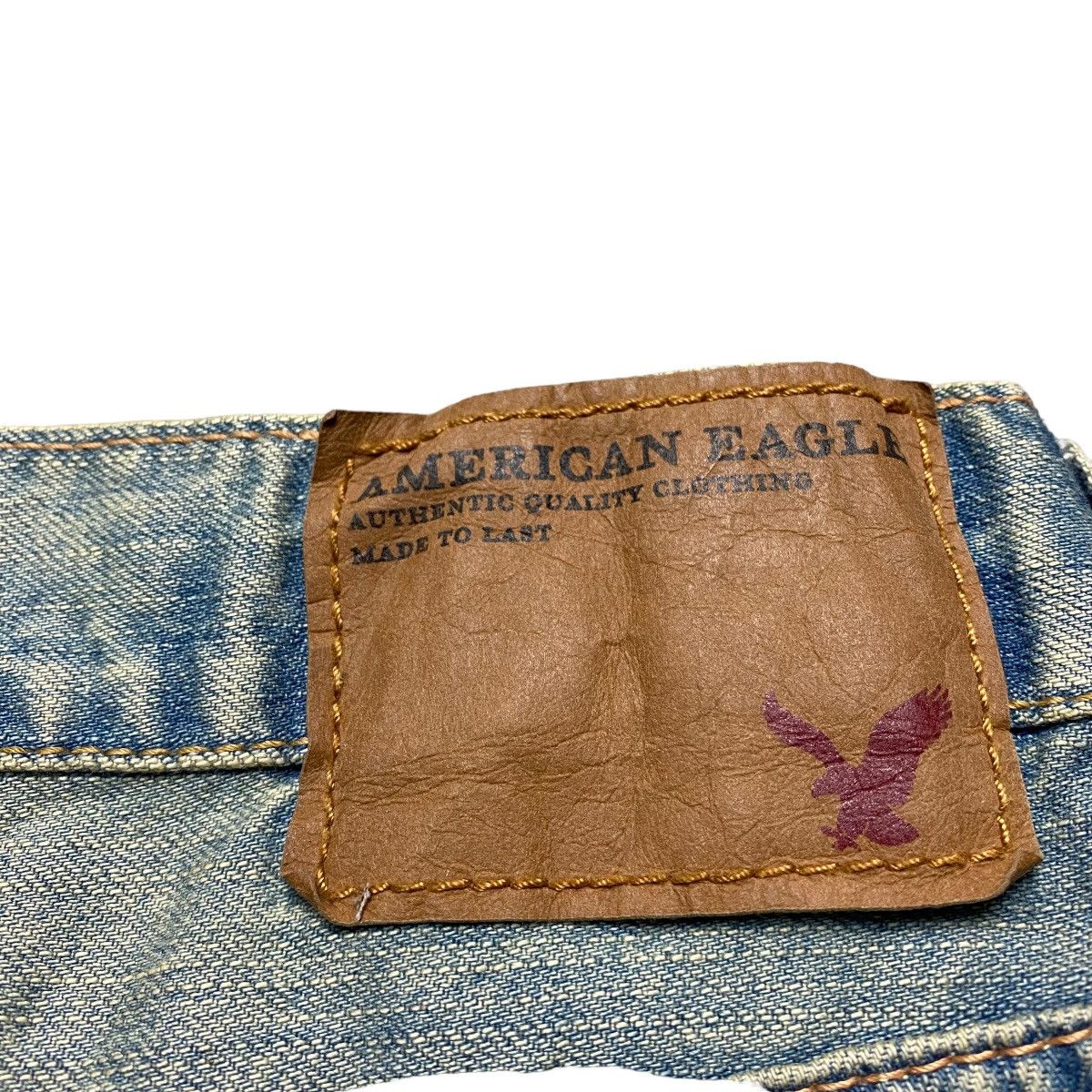 20471120 × American Eagle Outfitters American Eagle Vintage Mudmax Distressed Jeans Size US 29 - 8 Thumbnail