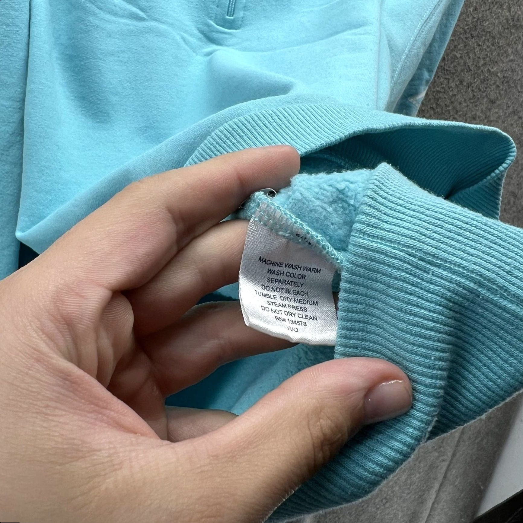 Vineyard Vines Vineyard Vines Sweatshirt Mens Large Blue 1/4 Zip Whale Logo Pullover Fleece Size US L / EU 52-54 / 3 - 5 Thumbnail