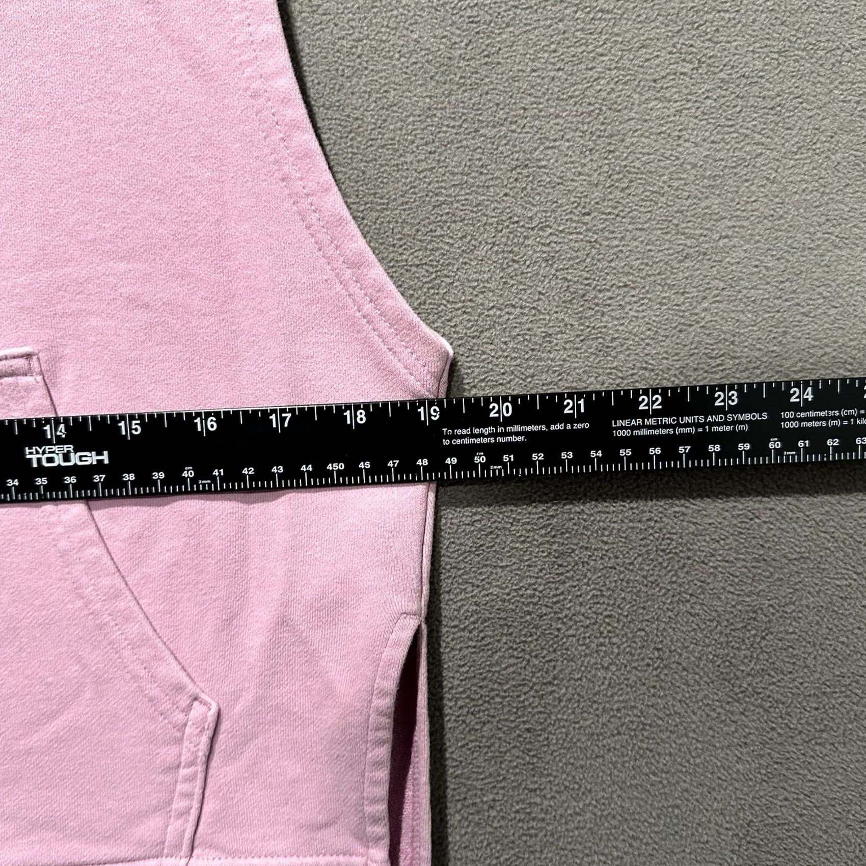Champion Champion Womens Sleeveless Hoodie Small Pink Pocket Pullover GUC Easy Care Logo Shirt Size S / US 4 / IT 40 - 5 Thumbnail