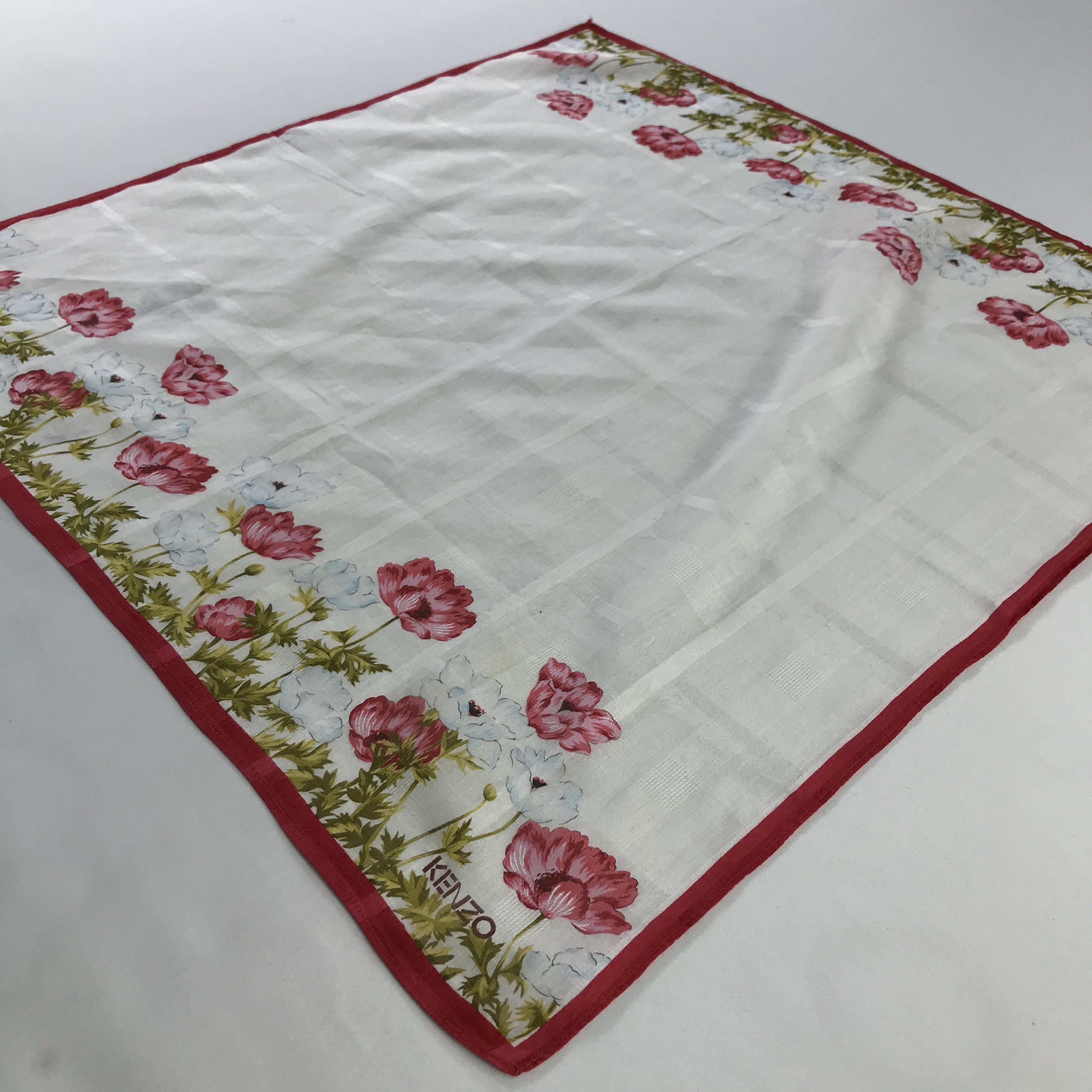 Kenzo × Vintage Kenzo Bandana / Handkerchief / Neckerchief - S633 Size ONE SIZE - 2 Thumbnail