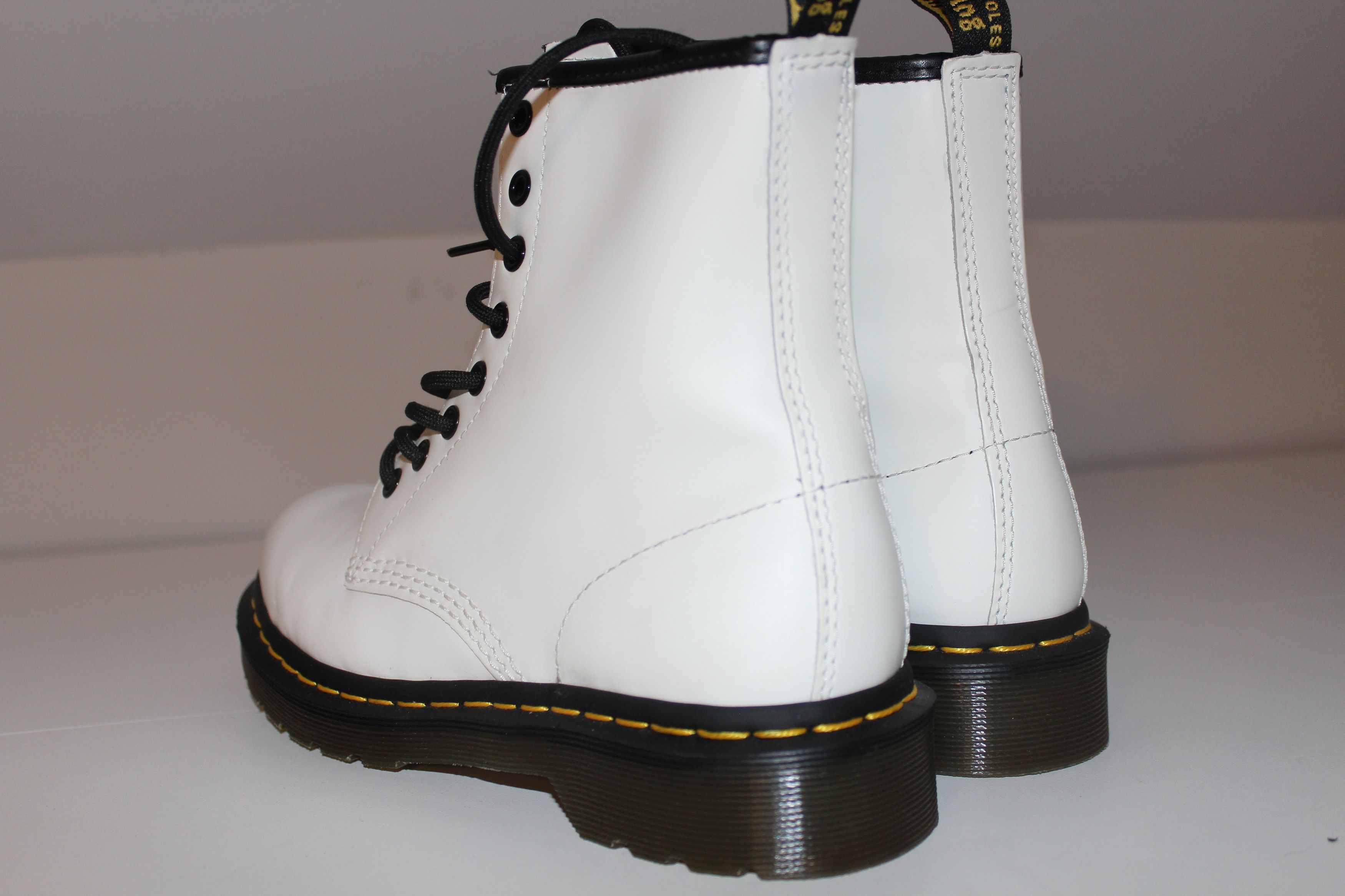 Dr. Martens Doc Dr. Martens 1460 Lifestyle Boots White Women's Size 7 6M Size US 7 / IT 37 - 2 Thumbnail