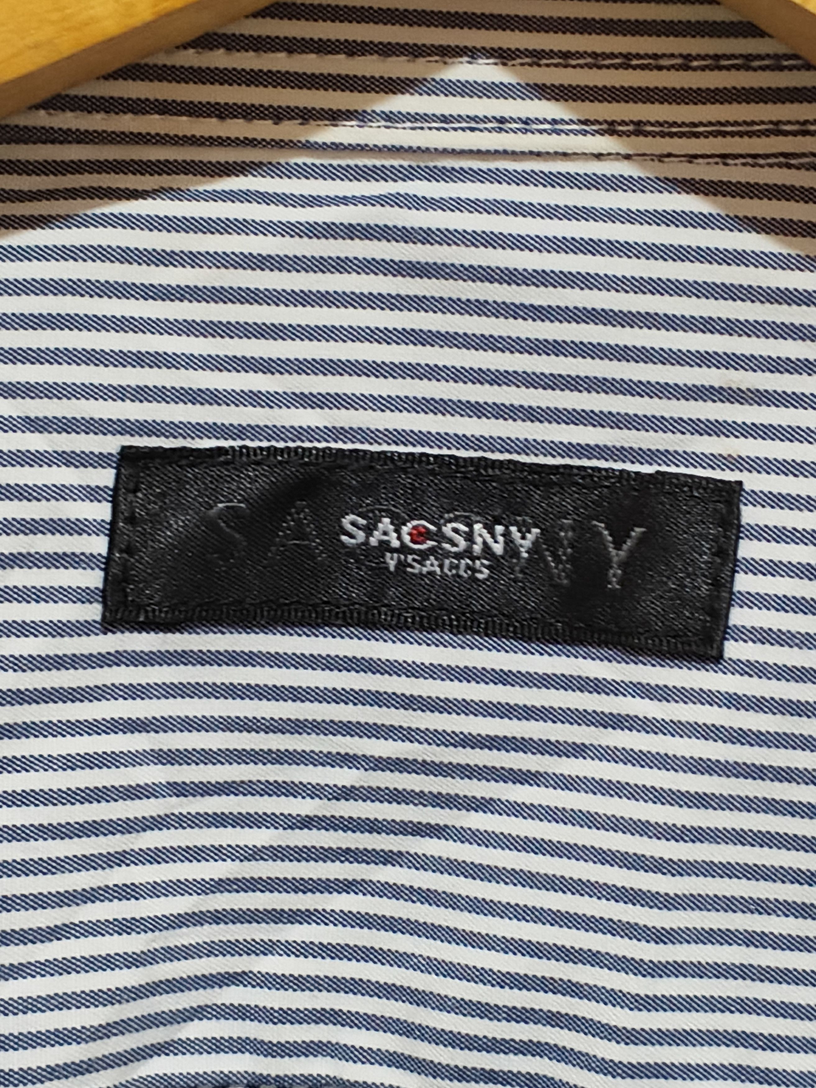 Yohji Yamamoto SACSNY Y'SACCS BY YOHJI YAMAMOTO BUTTON SHIRT Size US L / EU 52-54 / 3 - 3 Thumbnail
