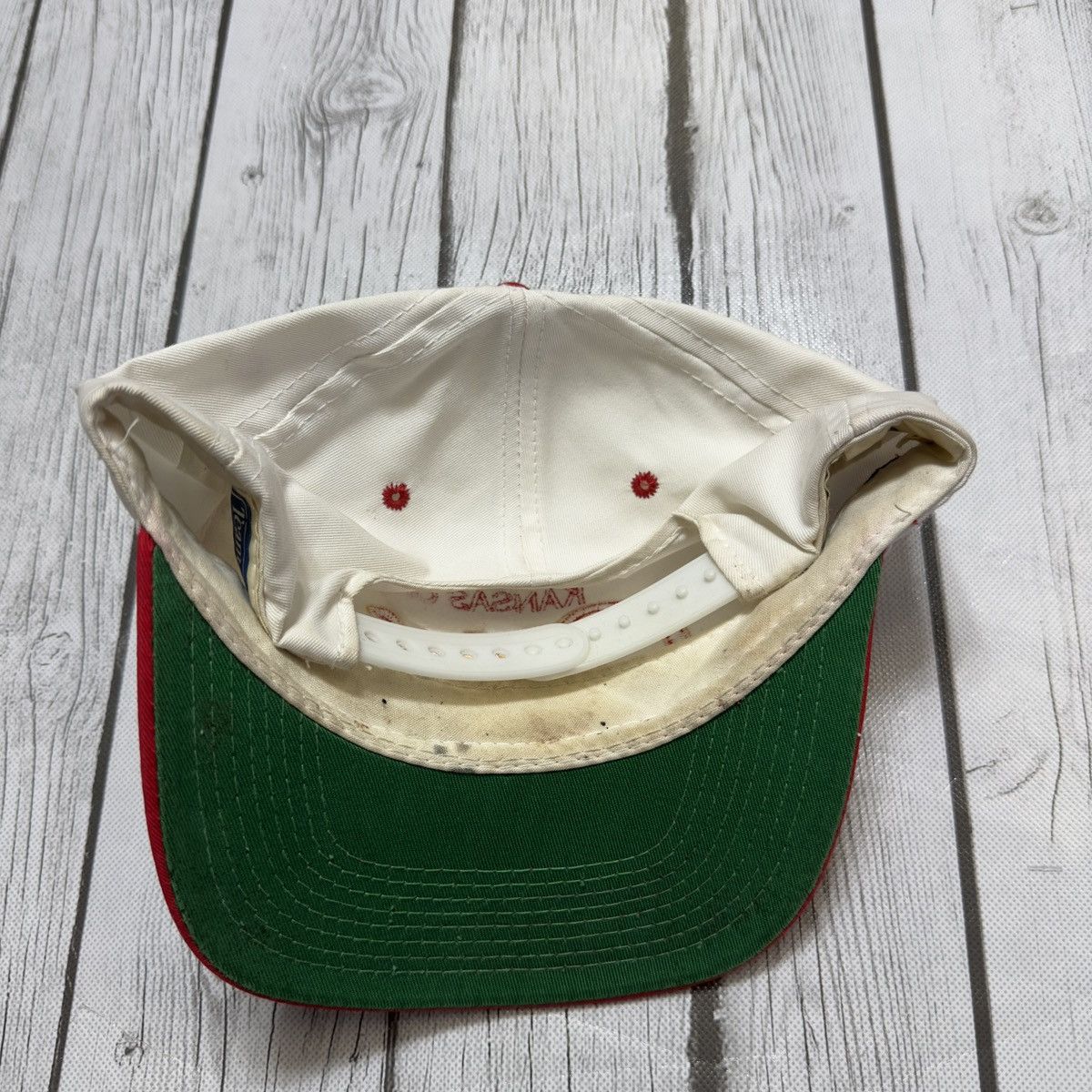 NFL × Sports Specialties × Vintage Vintage Kansas City Chiefs script hat Size ONE SIZE - 3 Thumbnail
