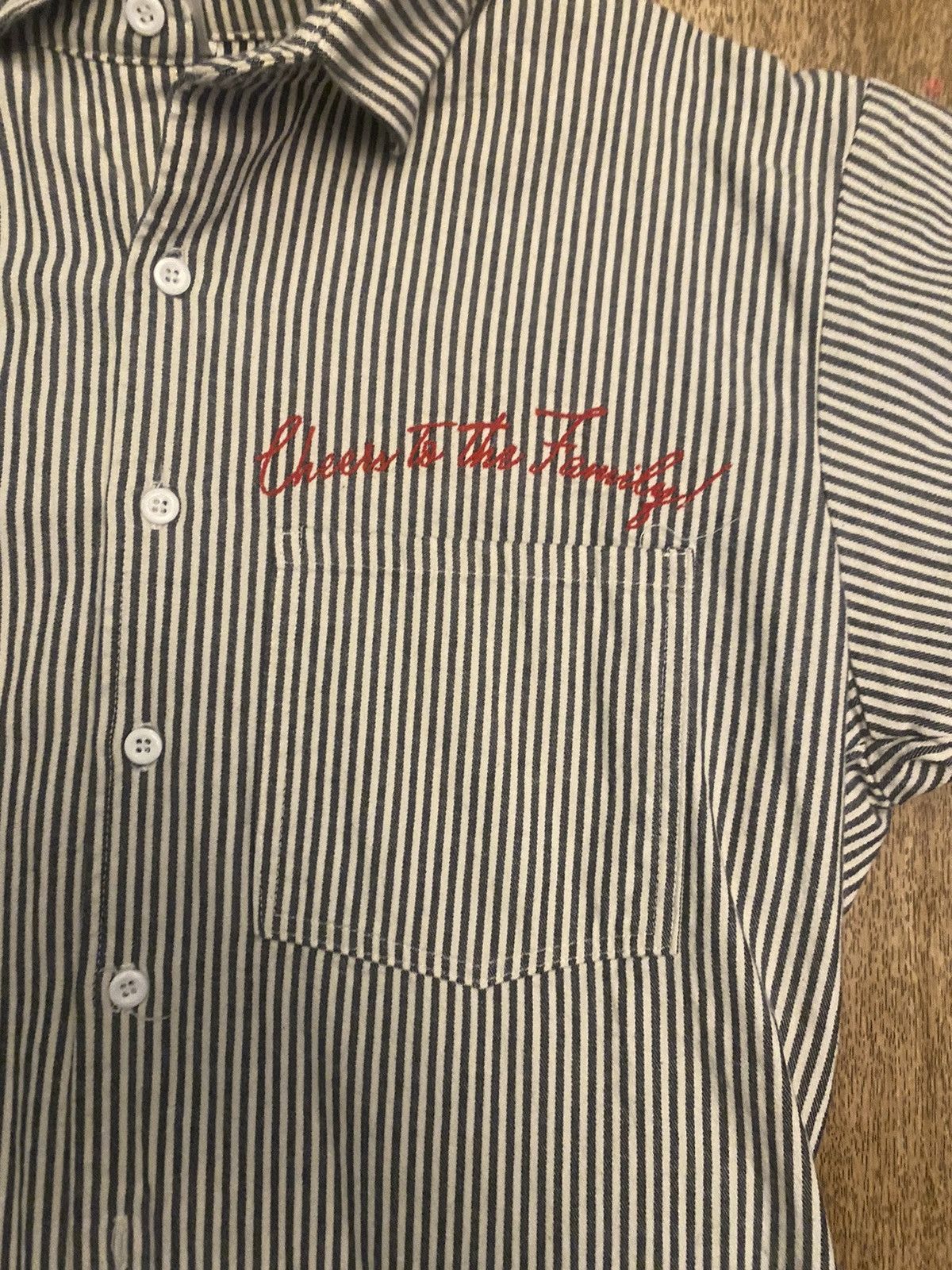 Vintage Genero Neutral Helen’s Wines Striped Shirt Size US M / EU 48-50 / 2 - 3 Thumbnail
