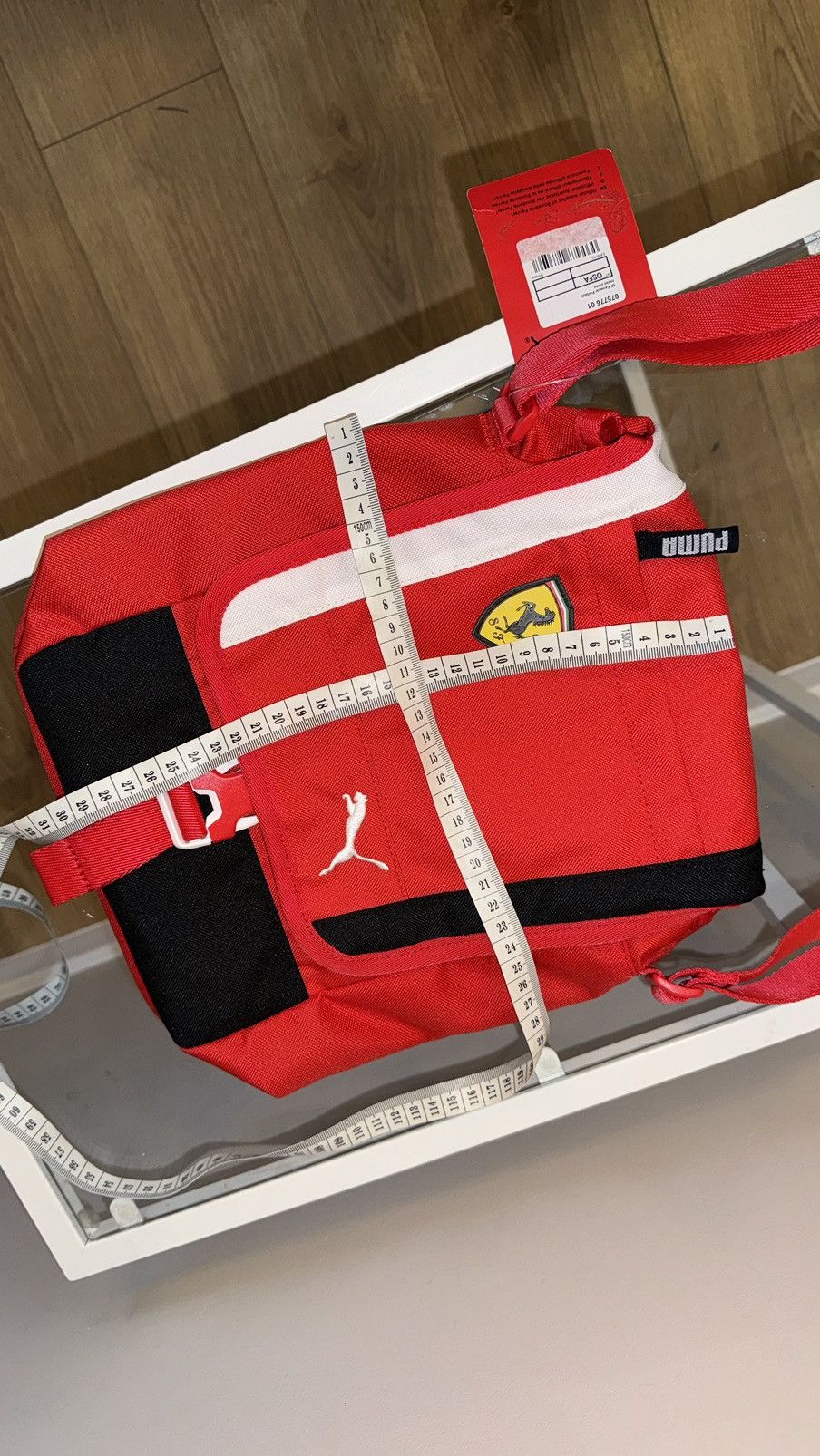 Ferrari × Puma Puma Ferrari crossbody bag vintage moto monstro travis Size ONE SIZE - 13 Thumbnail