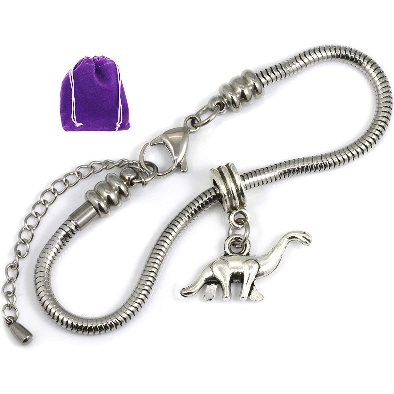 & Other Stories Dinosaur Jewelry - Brontosaurus Bracelet Bronto Charm Size ONE SIZE - 1 Thumbnail