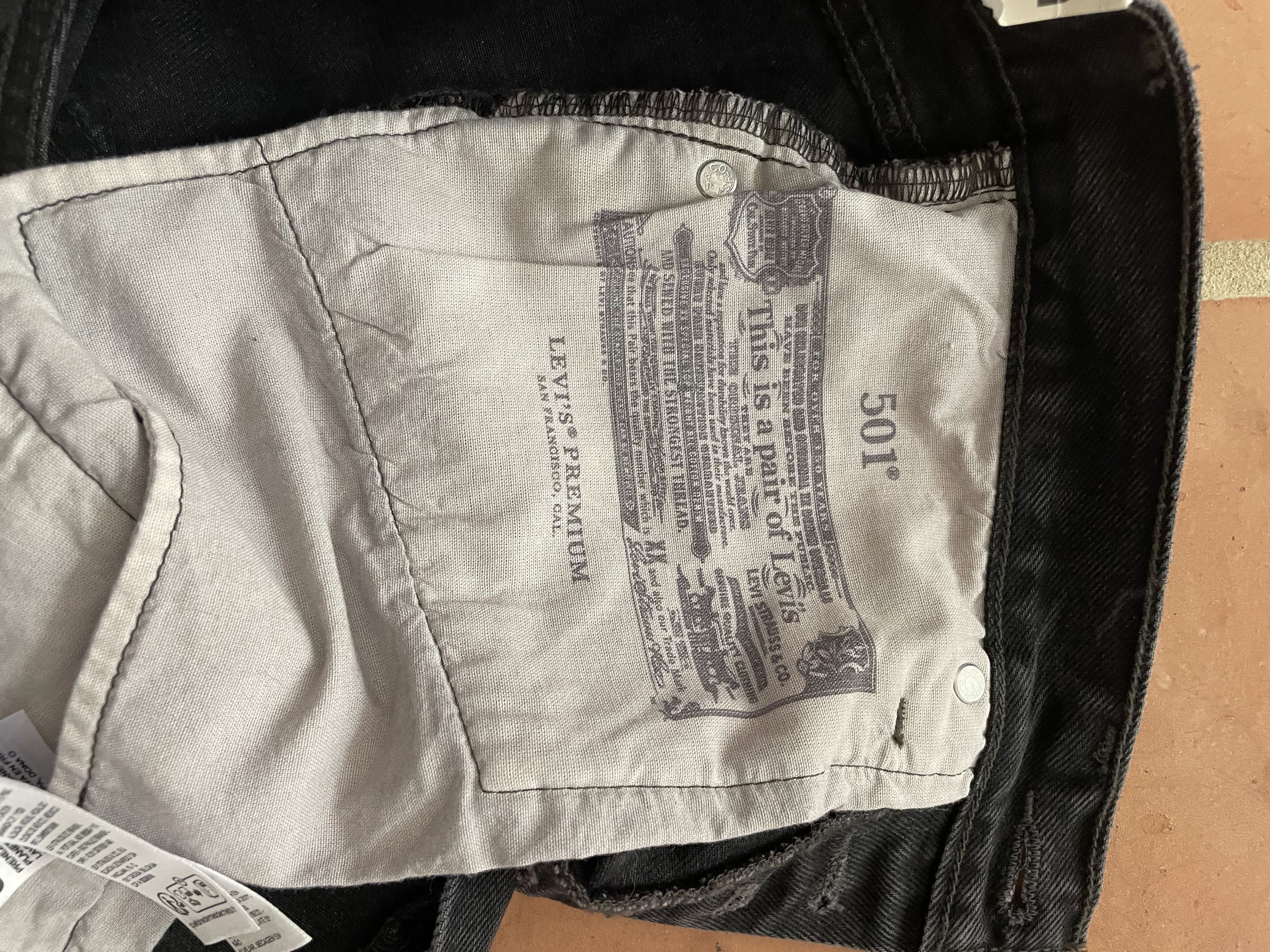 Levi's 501® Original Women's Chaps Size 26" / US 2 / IT 38 - 6 Thumbnail