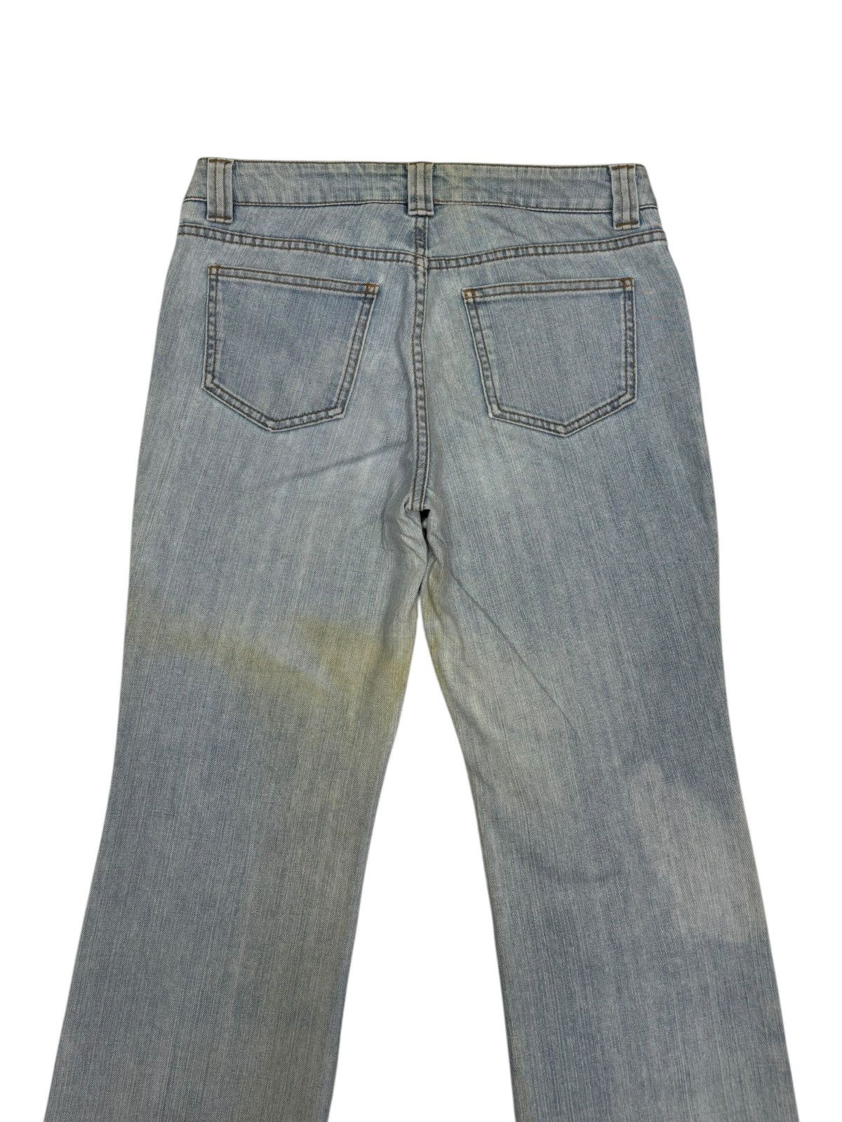 Burberry Burberry Light Acid Wash Bootcut Jeans Size 30" / US 8 / IT 44 - 6 Thumbnail