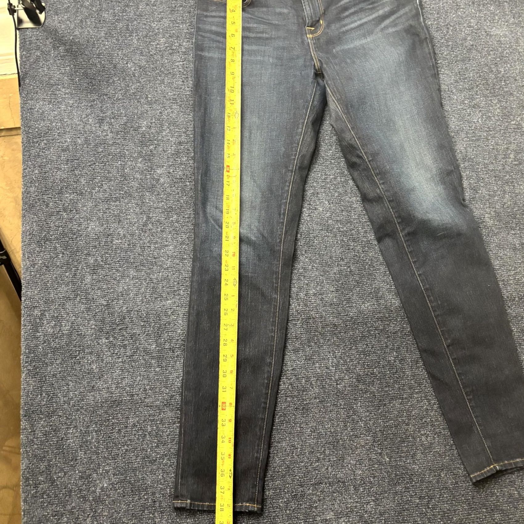 J Brand J Brand Skinny Jeans Womens 29 Dark Wash Blue Mid Rise Slim Denim Pants Size 29" - 5 Thumbnail