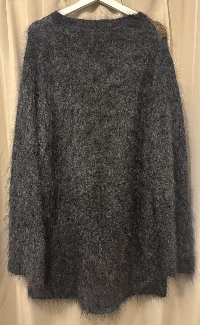 Yohji Yamamoto yohji yamamoto POUR HOMME Mohair color-pattern knit Size US L / EU 52-54 / 3 - 6 Thumbnail