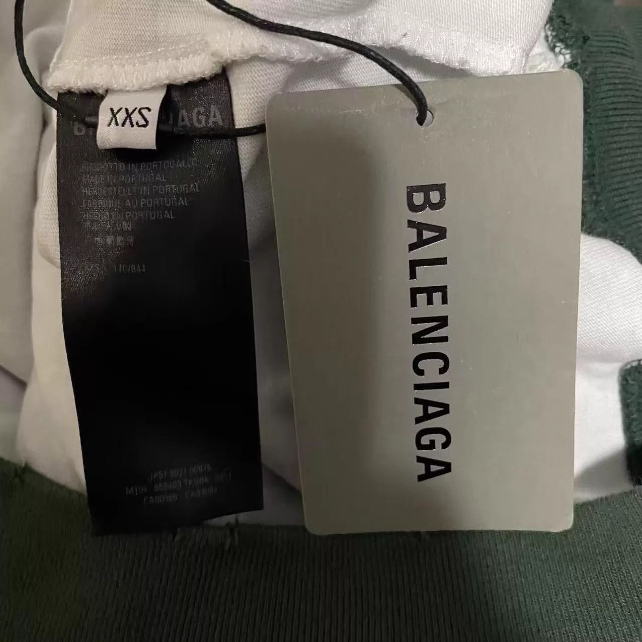 Balenciaga Balenciaga Knife Cut Logo Hoodie XXS Size US XXS / EU 40 - 4 Thumbnail