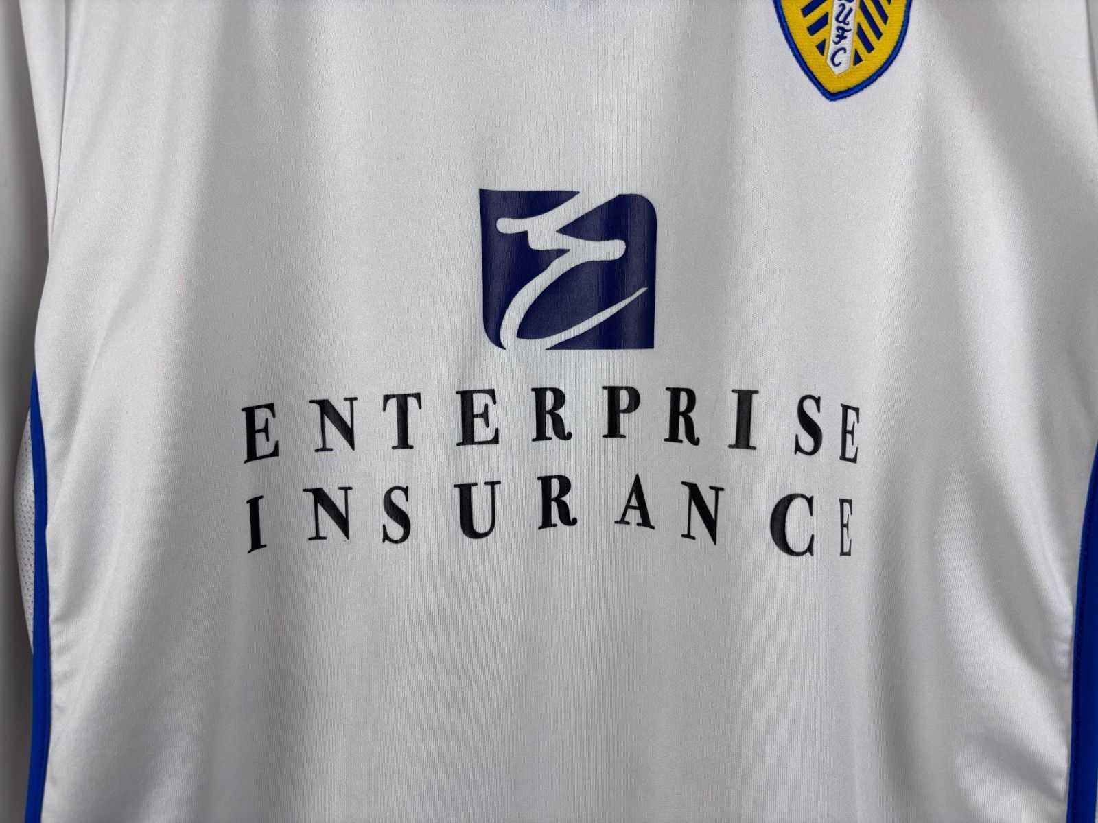 Macron Leeds United 2012-13 Football Jersey Long Sleeve Macron ~S-M Size US S / EU 44-46 / 1 - 3 Thumbnail