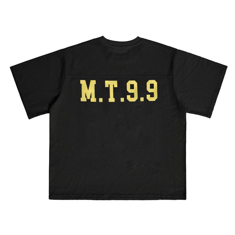 Japanese Brand × Vintage Men's trendy breathable hollow loose printed T-shirt Size US M / EU 48-50 / 2 - 2 Thumbnail