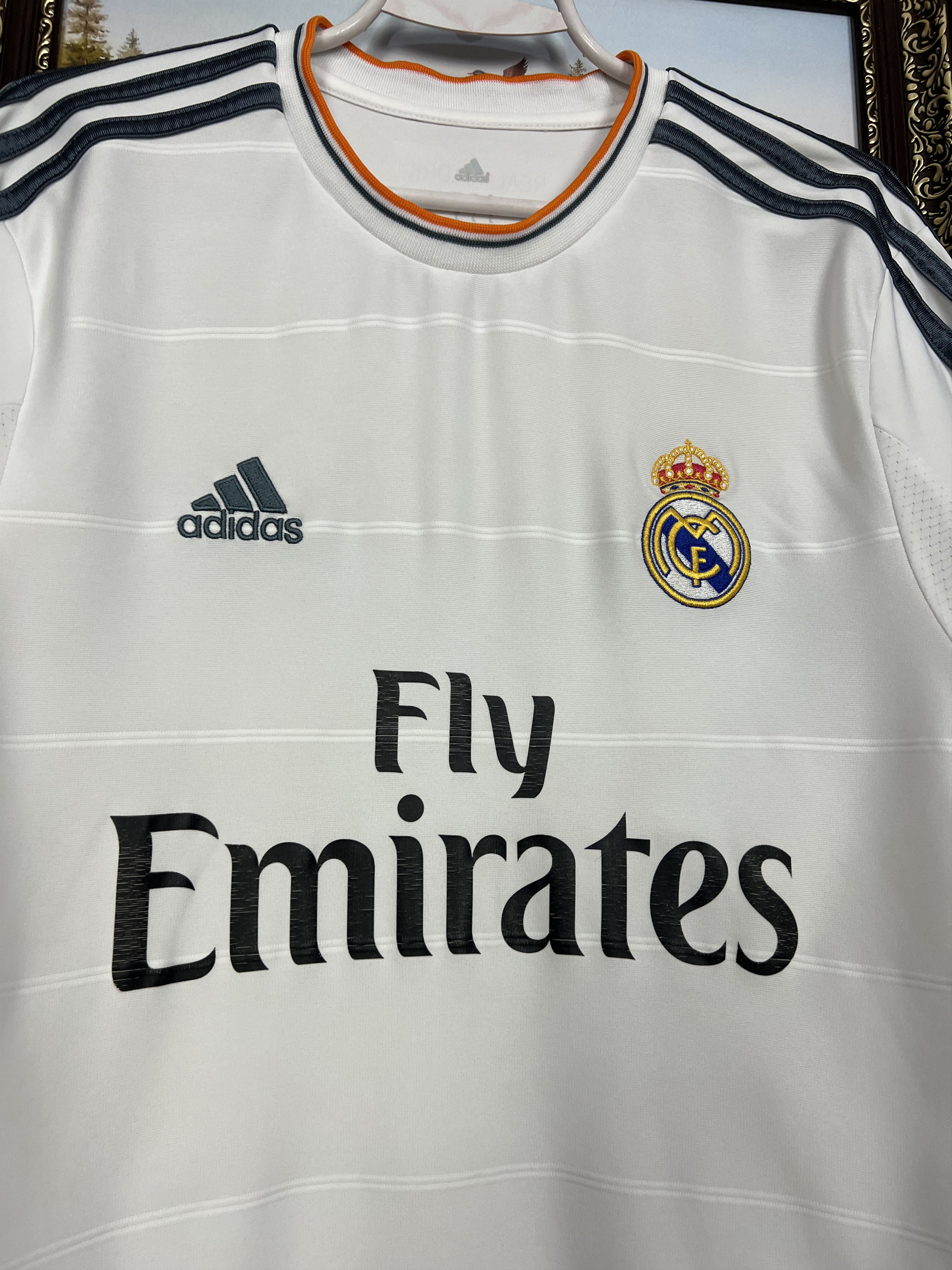 Adidas Real Madrid football shirt 2013 Soccer Adidas Jersey Trikot Size US L / EU 52-54 / 3 - 3 Thumbnail