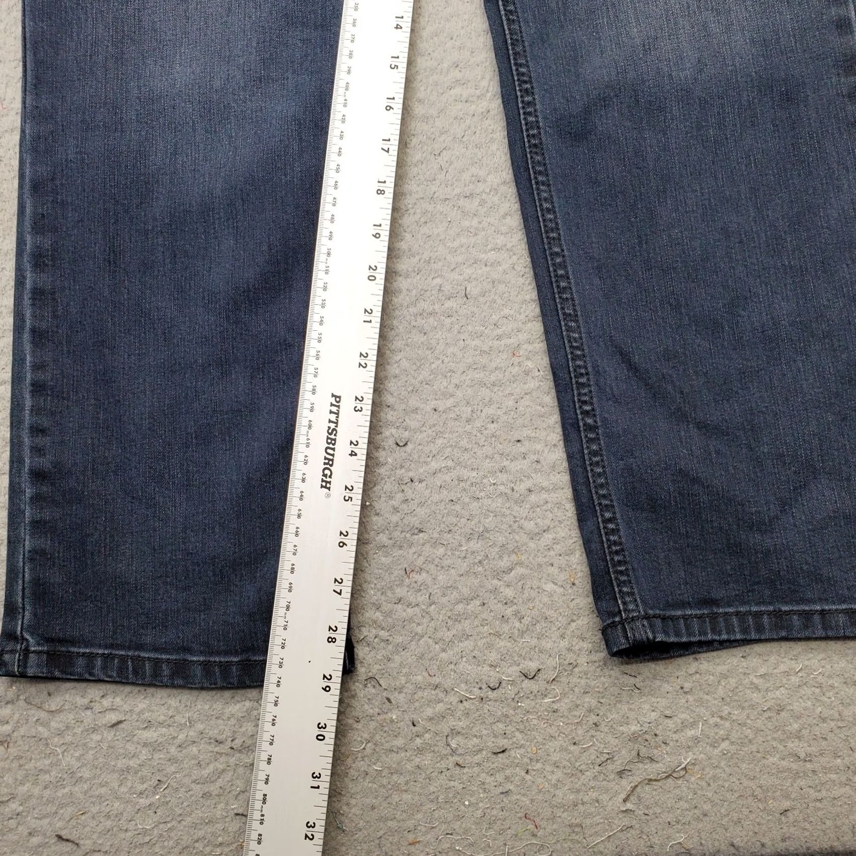 Buffalo David Bitton Buffalo Mens Jeans 34x30 Blue Denim Dark Wash Buffalo David Bitton Jackson Slim Straight Jeans Mens 34x30 Blue Denim Dark Wash Size US 34 / EU 50 - 4 Thumbnail