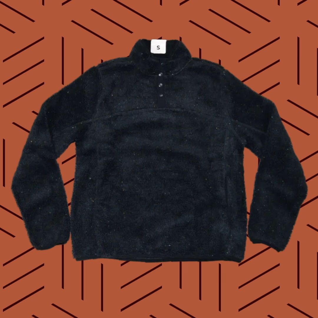 Vintage NWT MENS Members Mark Alpine Sherpa Speckled Black Fleece Deep Pile Small SZ S Shirt Pullover 1/4 Zip Modern Golf Mens Blue | VINTAGE? no Size US S / EU 44-46 / 1 - 1 Thumbnail