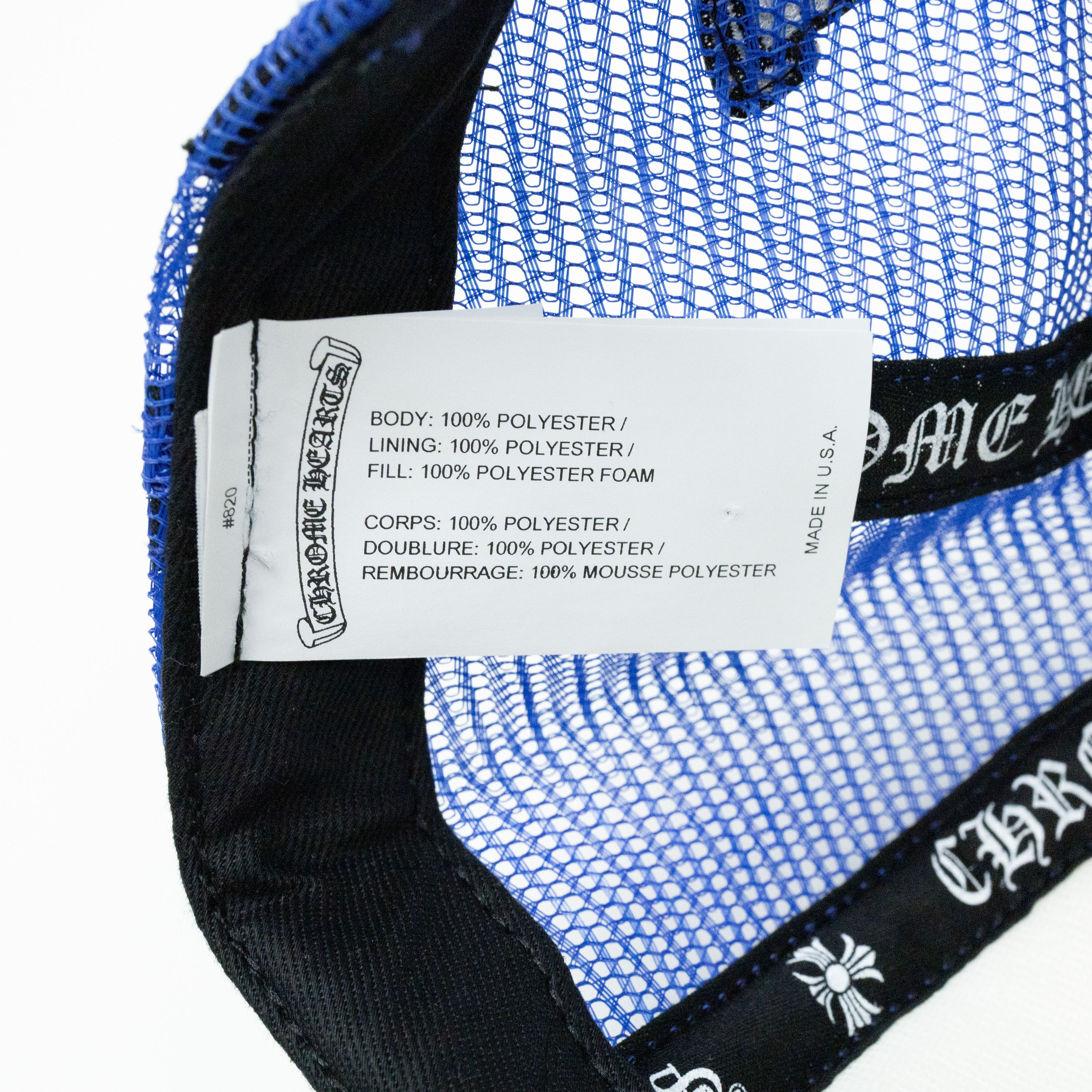 Chrome Hearts Chrome Hearts “Made in Hollywood” Trucker Hat Size ONE SIZE - 6 Thumbnail