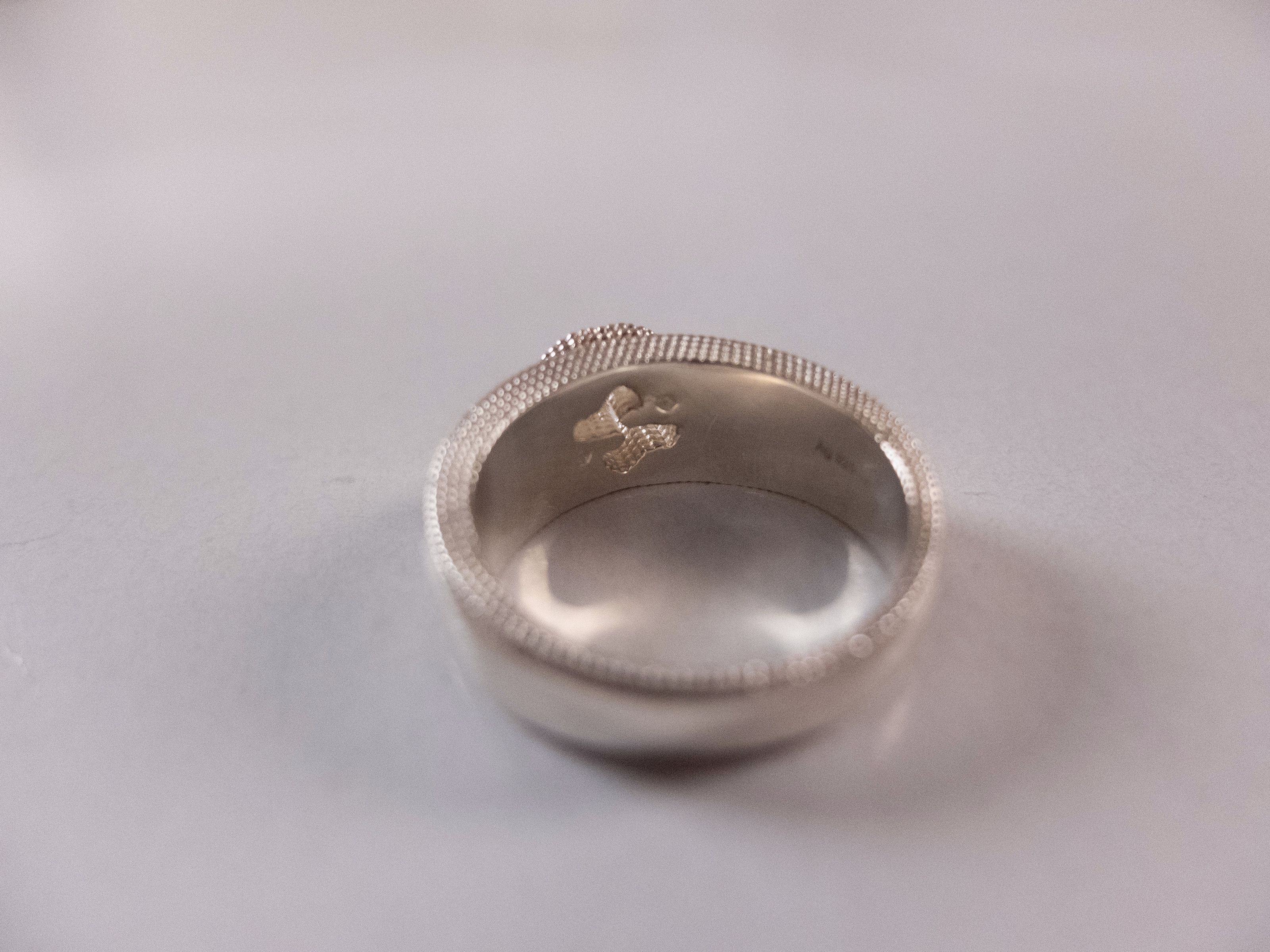 Gucci GUCCI Sterling silver interlocking G logo ring Size 20 / 9 Size ONE SIZE - 6 Thumbnail