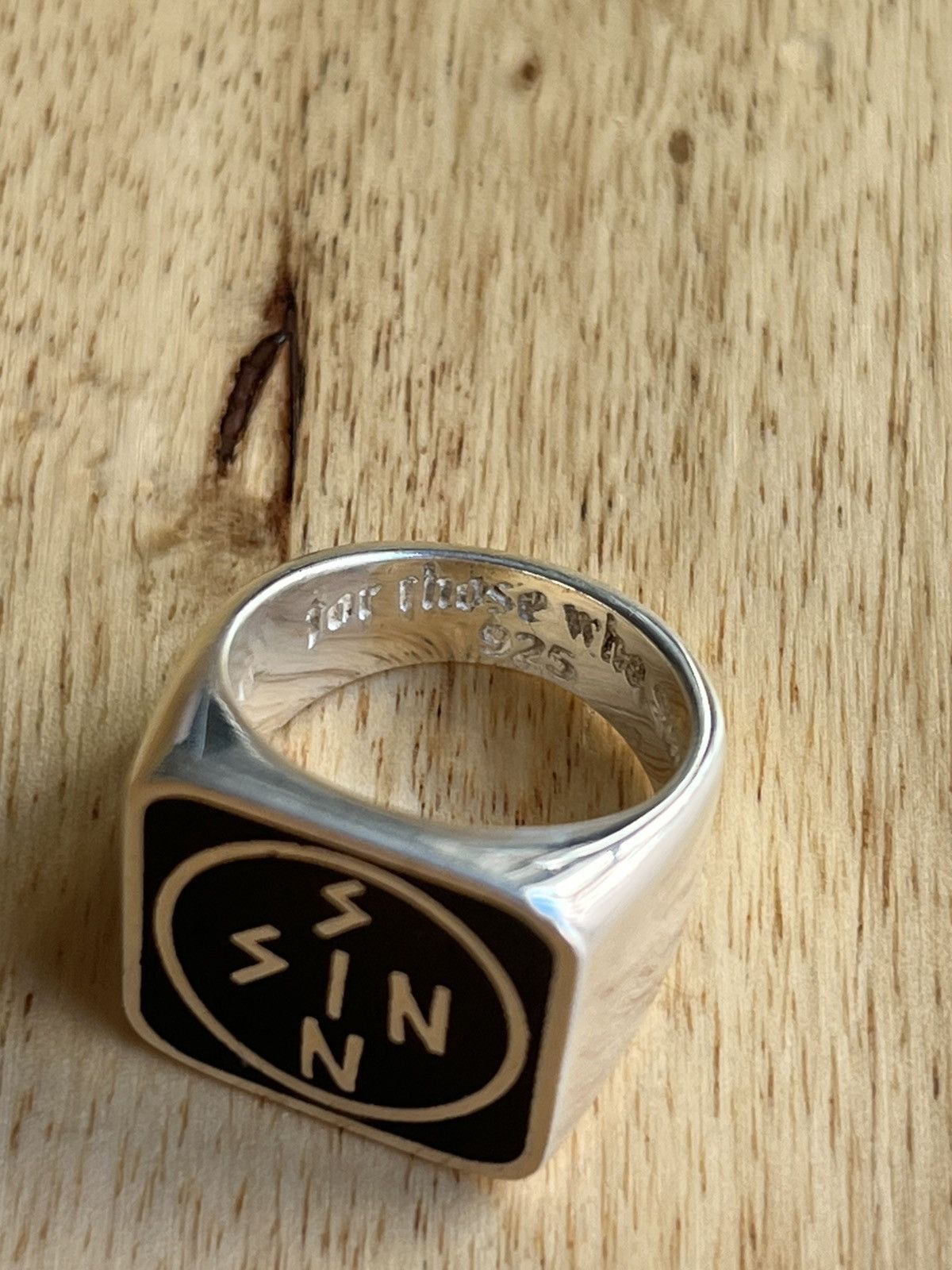 For Those Who Sin For Those Who Sin Sterling Silver Ring 2019 Size ONE SIZE - 3 Thumbnail