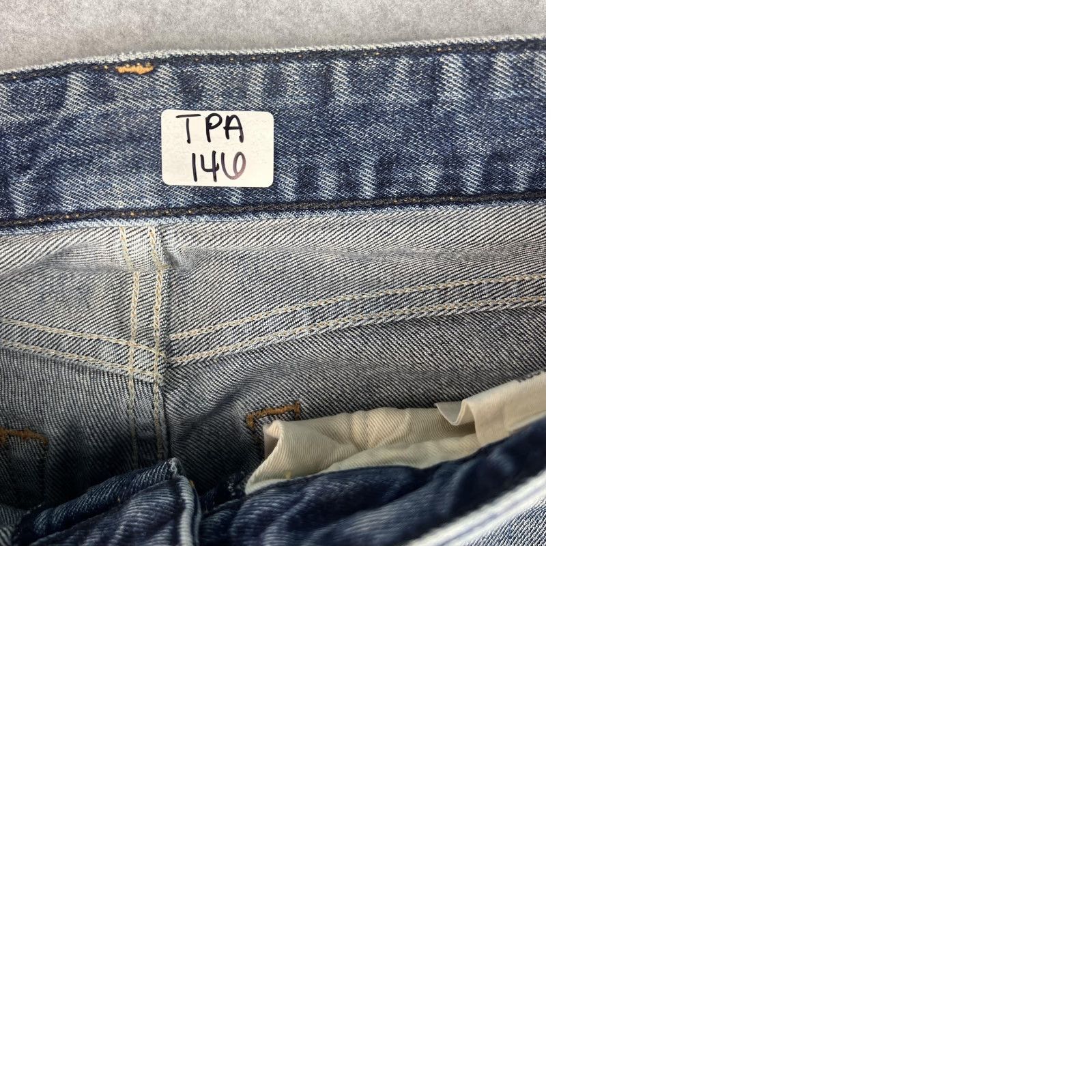 Buck Mason Buck Mason Jeans Mens 30 Blue Denim Slim Fit Button Fly Made USA Stretch Size US 30 / EU 46 - 10 Thumbnail