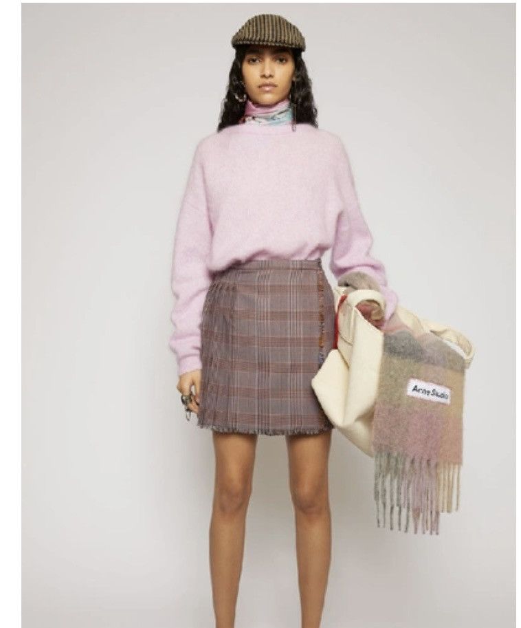 Acne Studios Acne Studios Check Mini Skirt Size 25" / US 0 / IT 36 - 1 Thumbnail