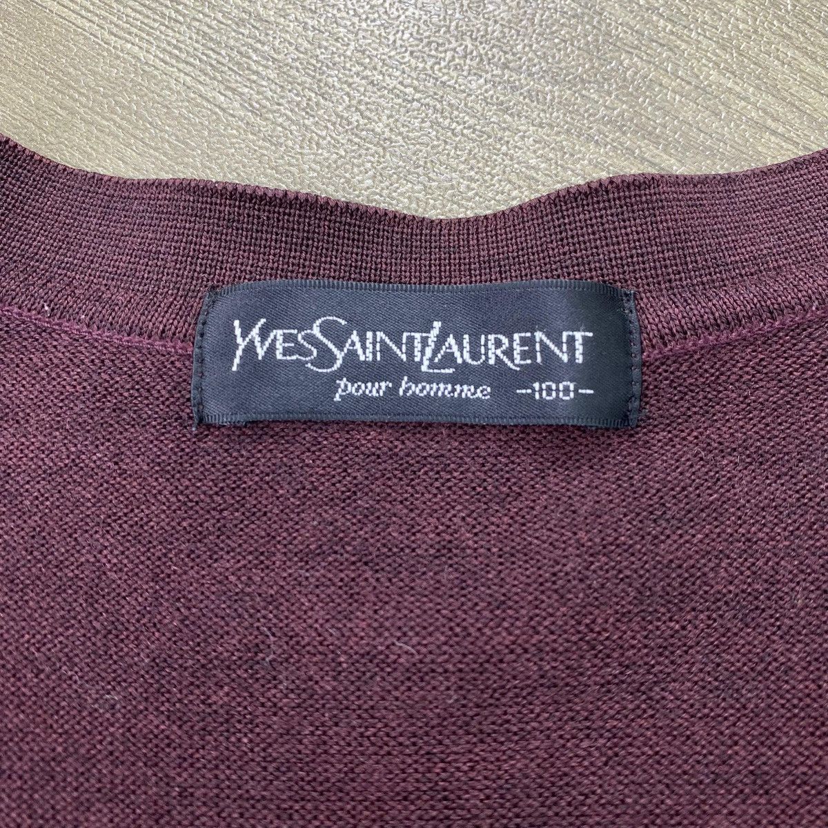 Yves Saint Laurent Vintage Yves Saint Laurent YSL Cardigan Sweater Size US L / EU 52-54 / 3 - 8 Thumbnail