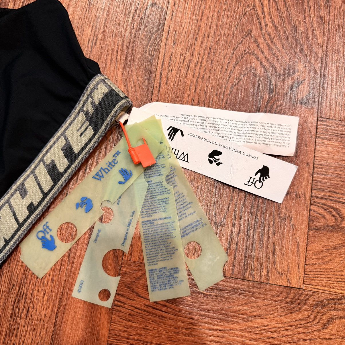 Off-White Off white Logo Band Active Bra in Stretch Nylon Size S / US 4 / IT 40 - 5 Thumbnail