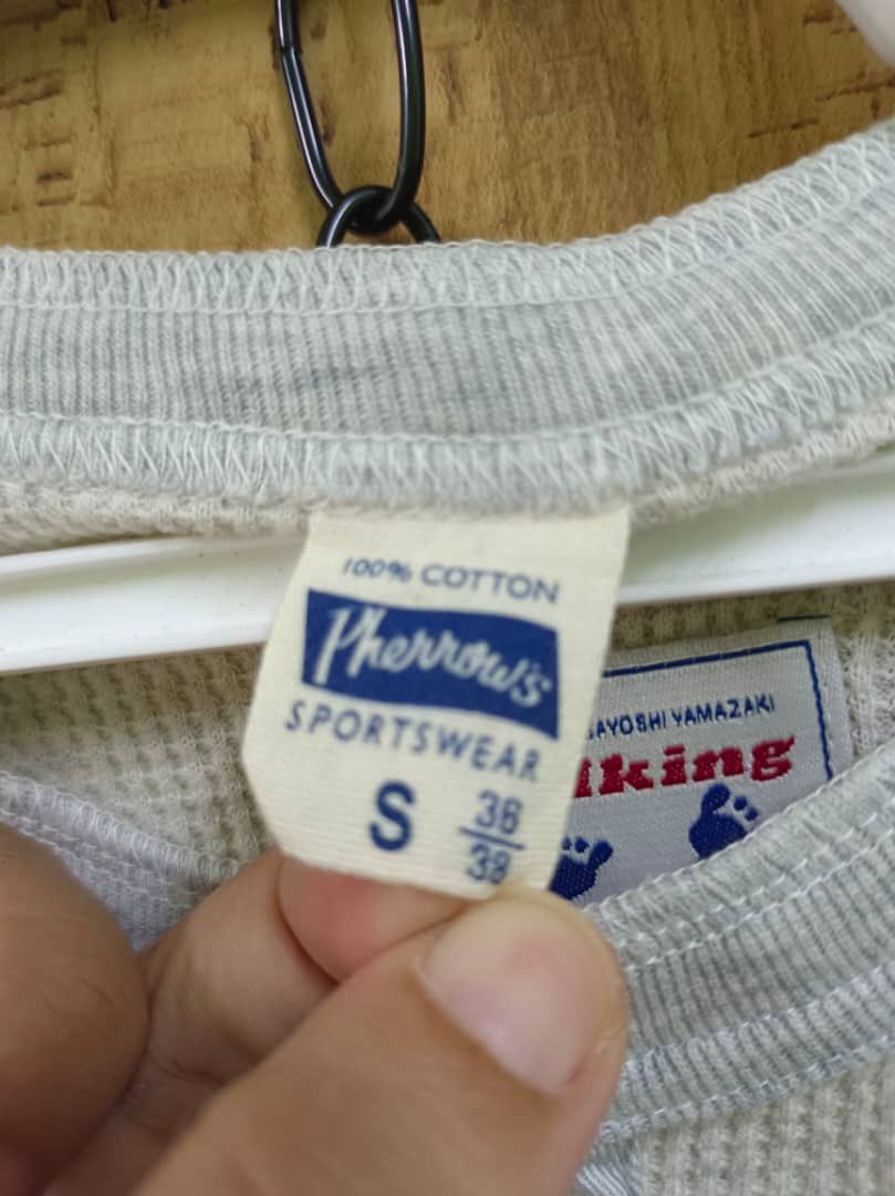 Designer × Hobo × Pherrow's Vtg Pherrows x Hobo Walking x Masayoshi Yamazaki Knitted Tee Size US S / EU 44-46 / 1 - 8 Thumbnail