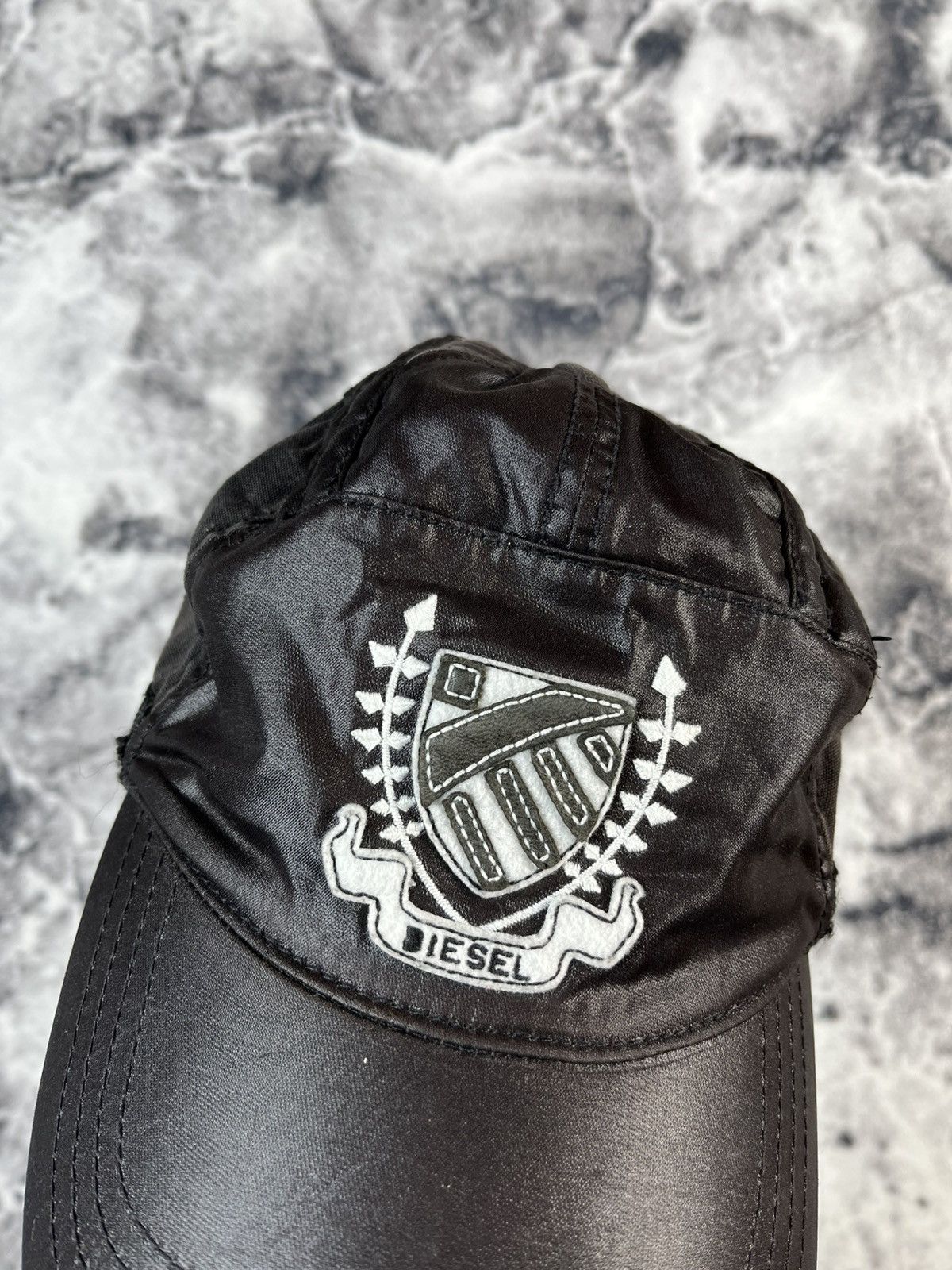 Diesel Rare Vintage Diesel Faded Cap with Large Logo Size ONE SIZE - 5 Thumbnail