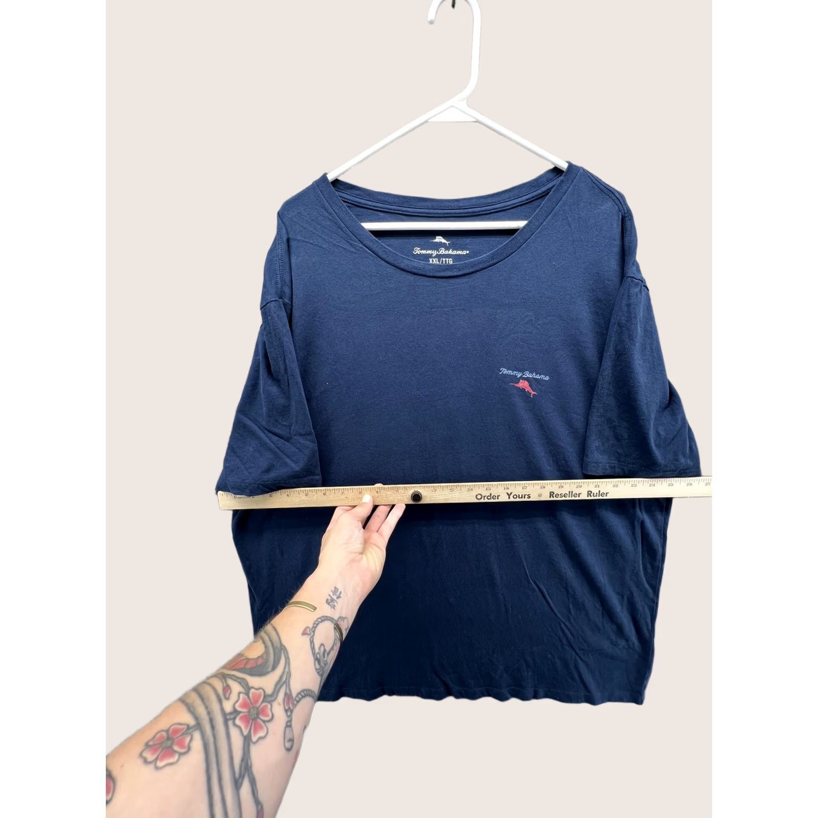 Tommy Bahama Tommy Bahama Shirt Mens 2XL Blue Small Logo Crewneck Tee Tagless Casual Soft Shirt Mens 2XL Blue Logo Crewneck Tee Tagless Casual Soft Size US XXL / EU 58 / 5 - 1 Thumbnail