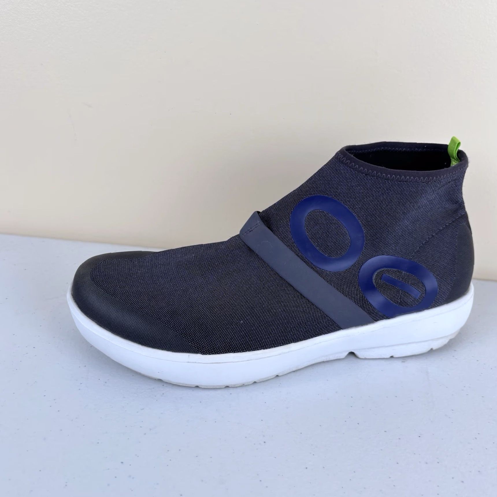Vintage OOFOS Oomg Fibre Slip-On High Top Boots Womens 9.5 Heather Blue Casual Shoes Size L / US 10 / IT 46 - 4 Thumbnail