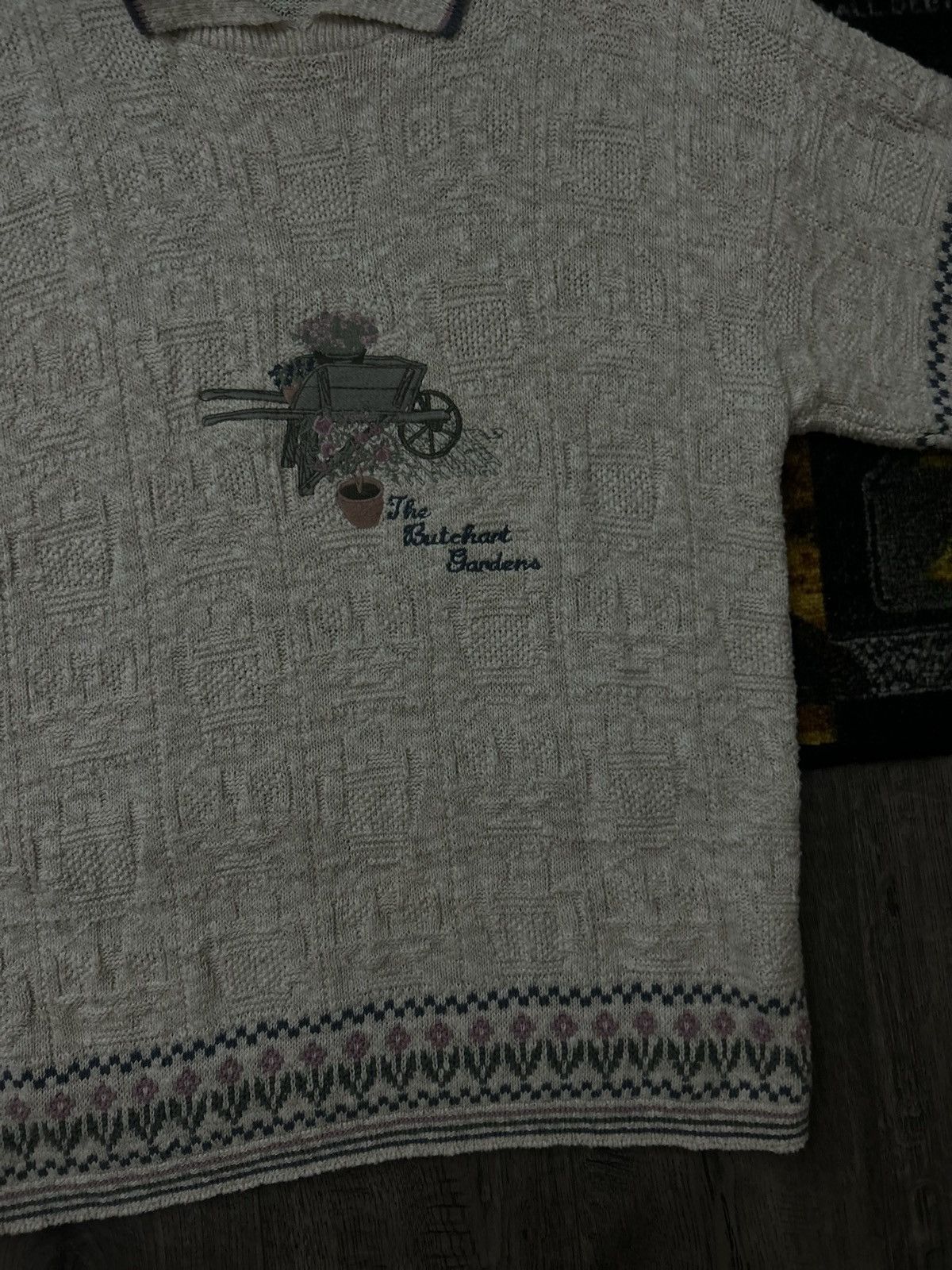 Vintage Vintage Knitted Polo Size US S / EU 44-46 / 1 - 2 Thumbnail