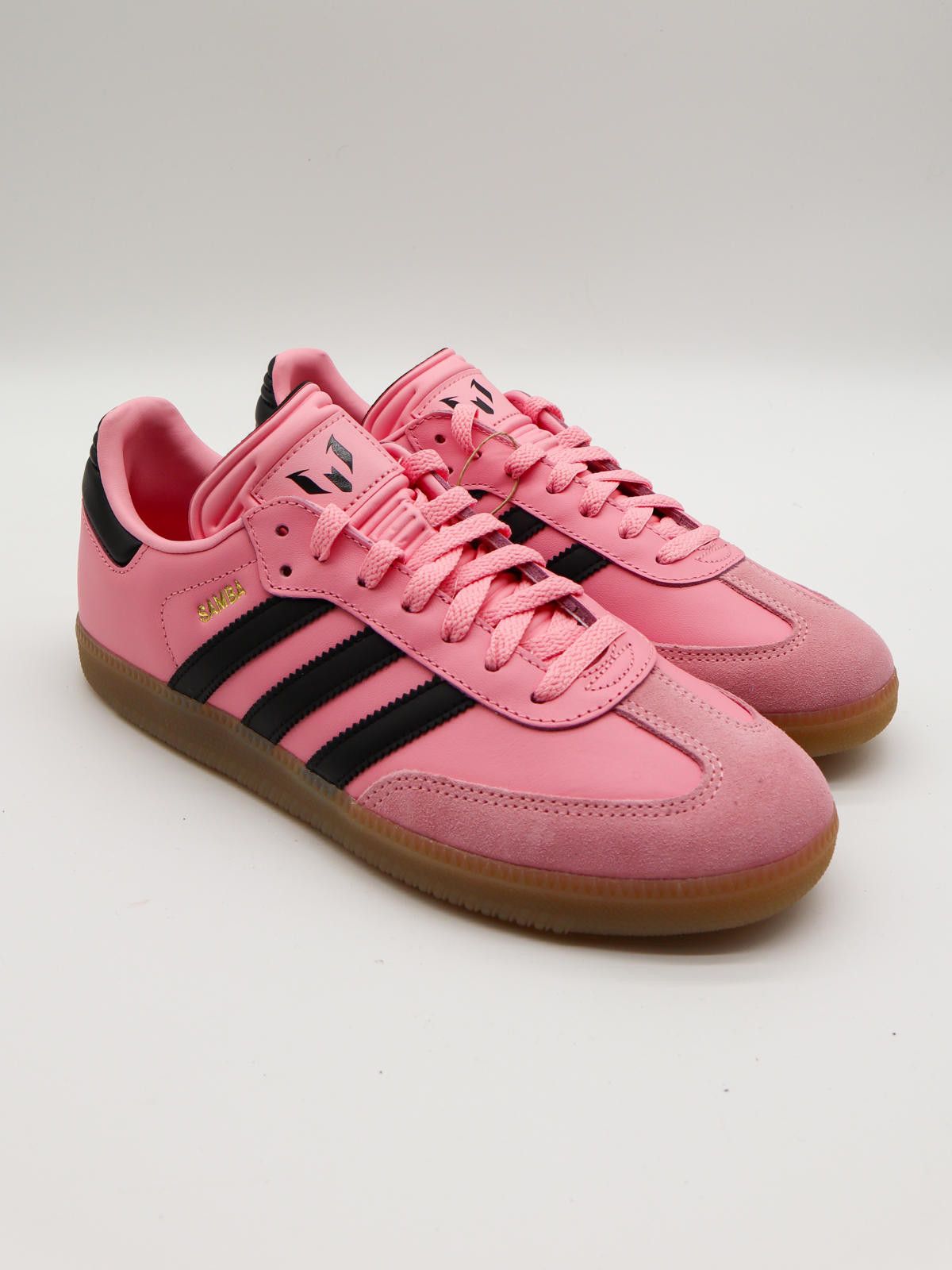 Adidas Pink adidas Samba Messi - IH8158 - UK 8 Size US 9 / EU 42 - 1 Thumbnail