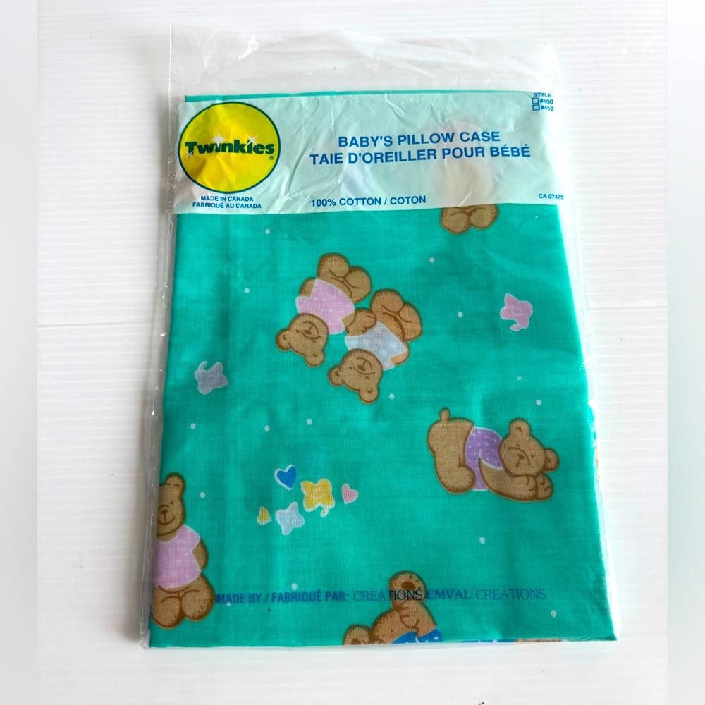 Designer Vintage 90s Baby’s Pillowcase by Emval Creations - New Size ONE SIZE - 1 Thumbnail
