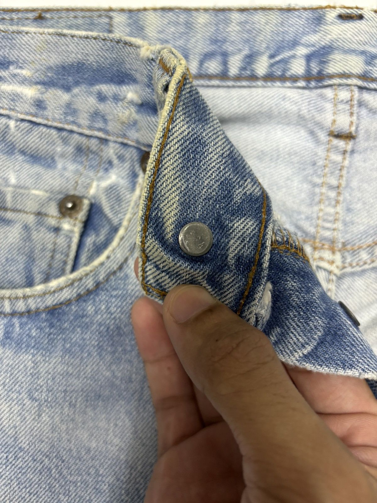 Levi's VTG 80s Levi's 501 Redline #524 Size US 29 - 10 Thumbnail
