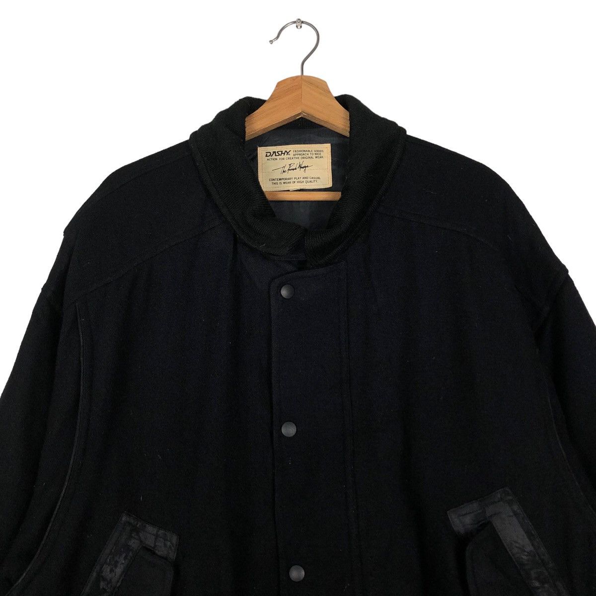 Japanese Brand 🔥90’s Vintage Bomber Jacket Dashy Japan Issey Miyake Size US L / EU 52-54 / 3 - 3 Thumbnail