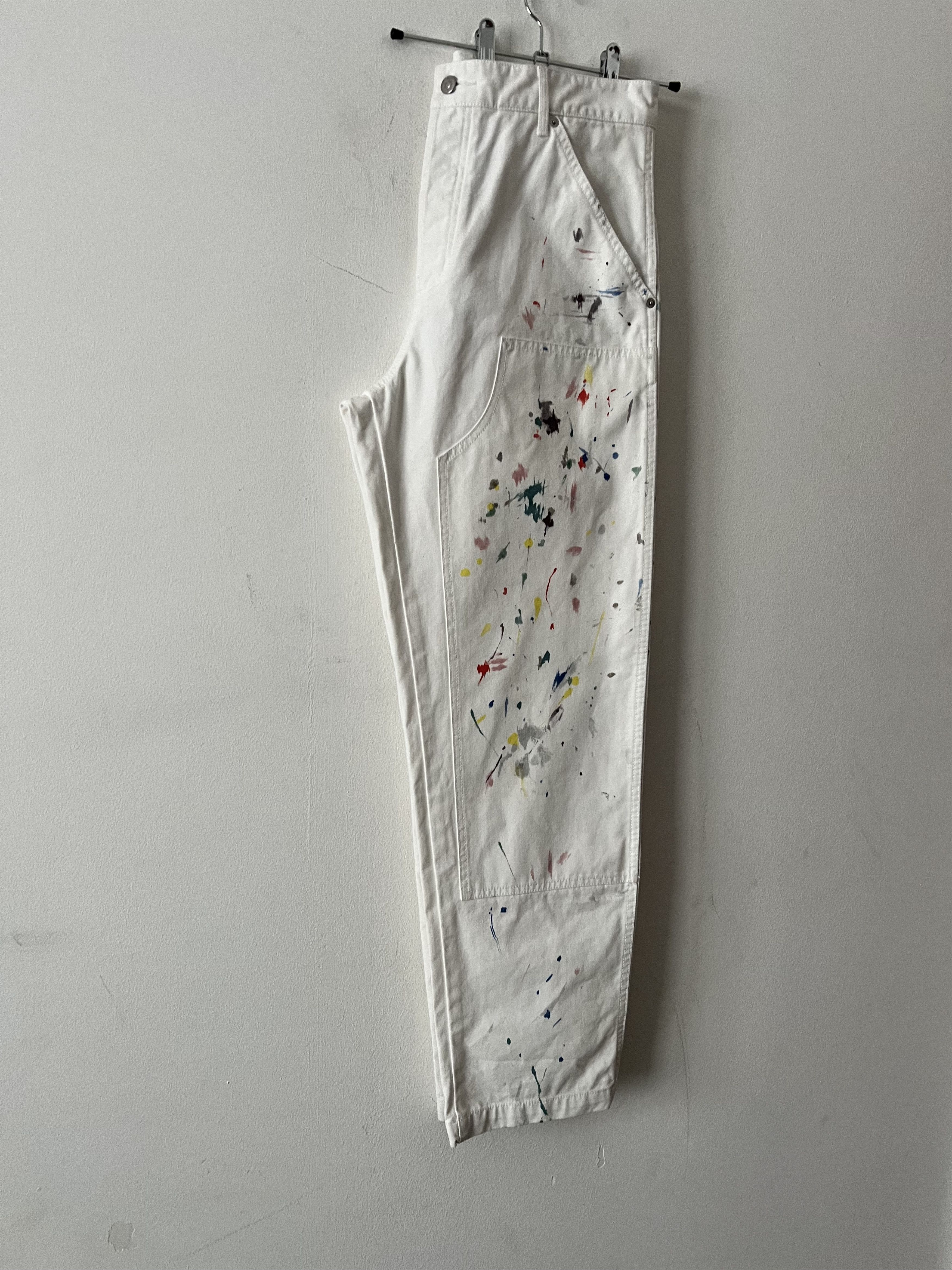 Dior Dior Paint Splatter Carpenter Jeans Size US 31 - 5 Thumbnail